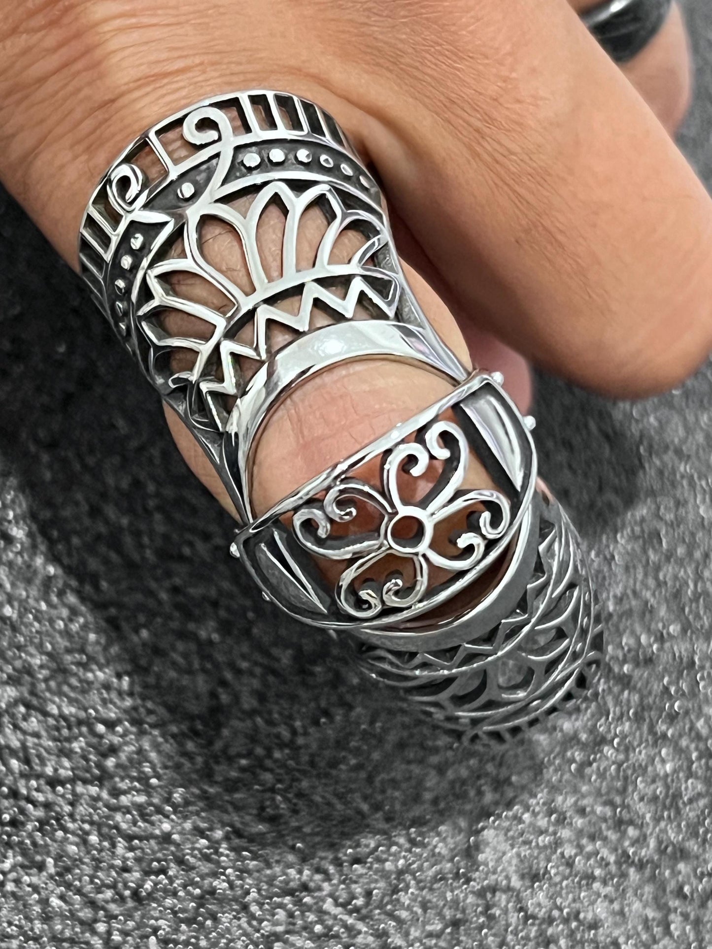 Full Finger Index Ring
