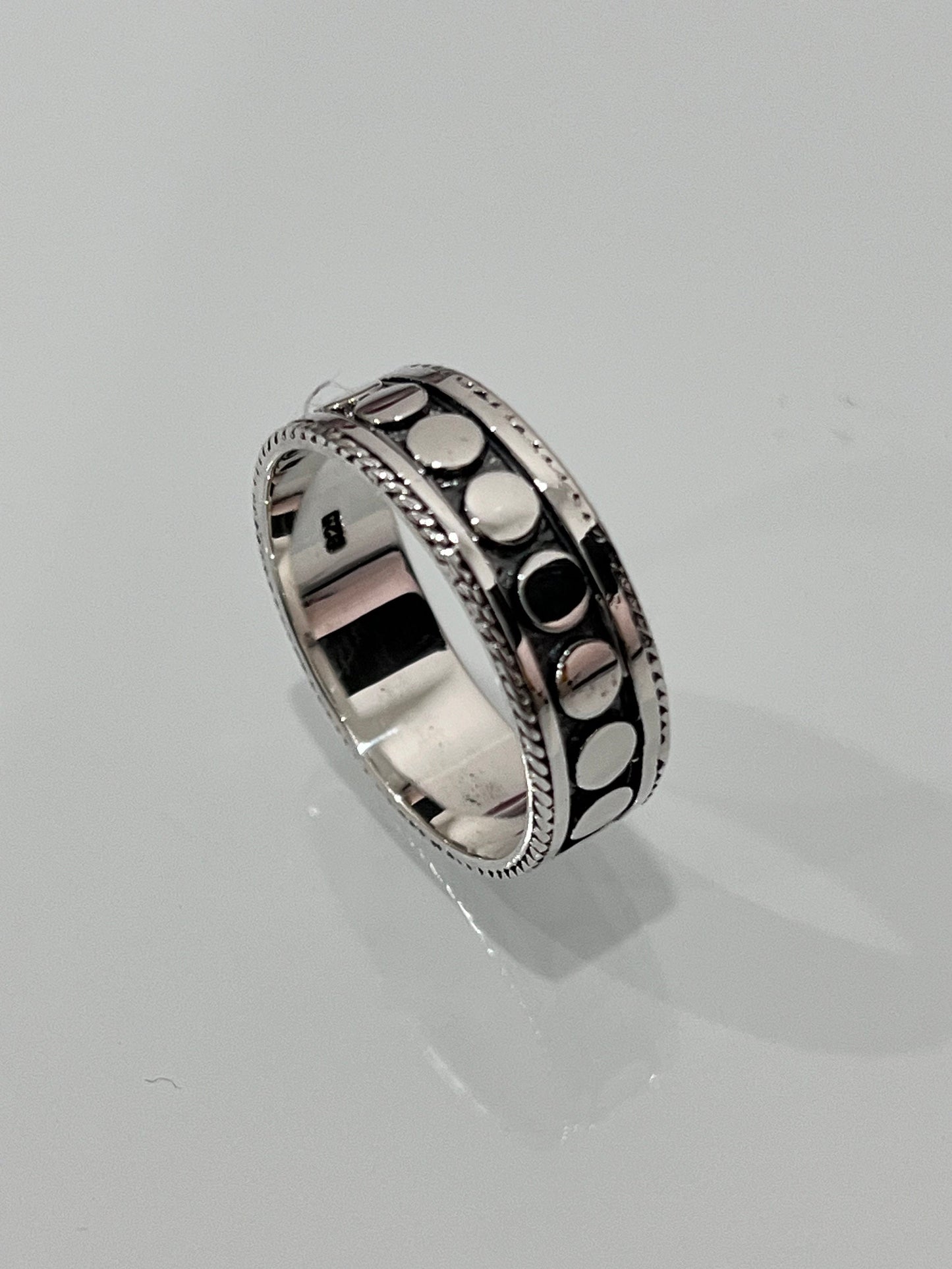 Men's Bali Fashion Sterling Silver Rings