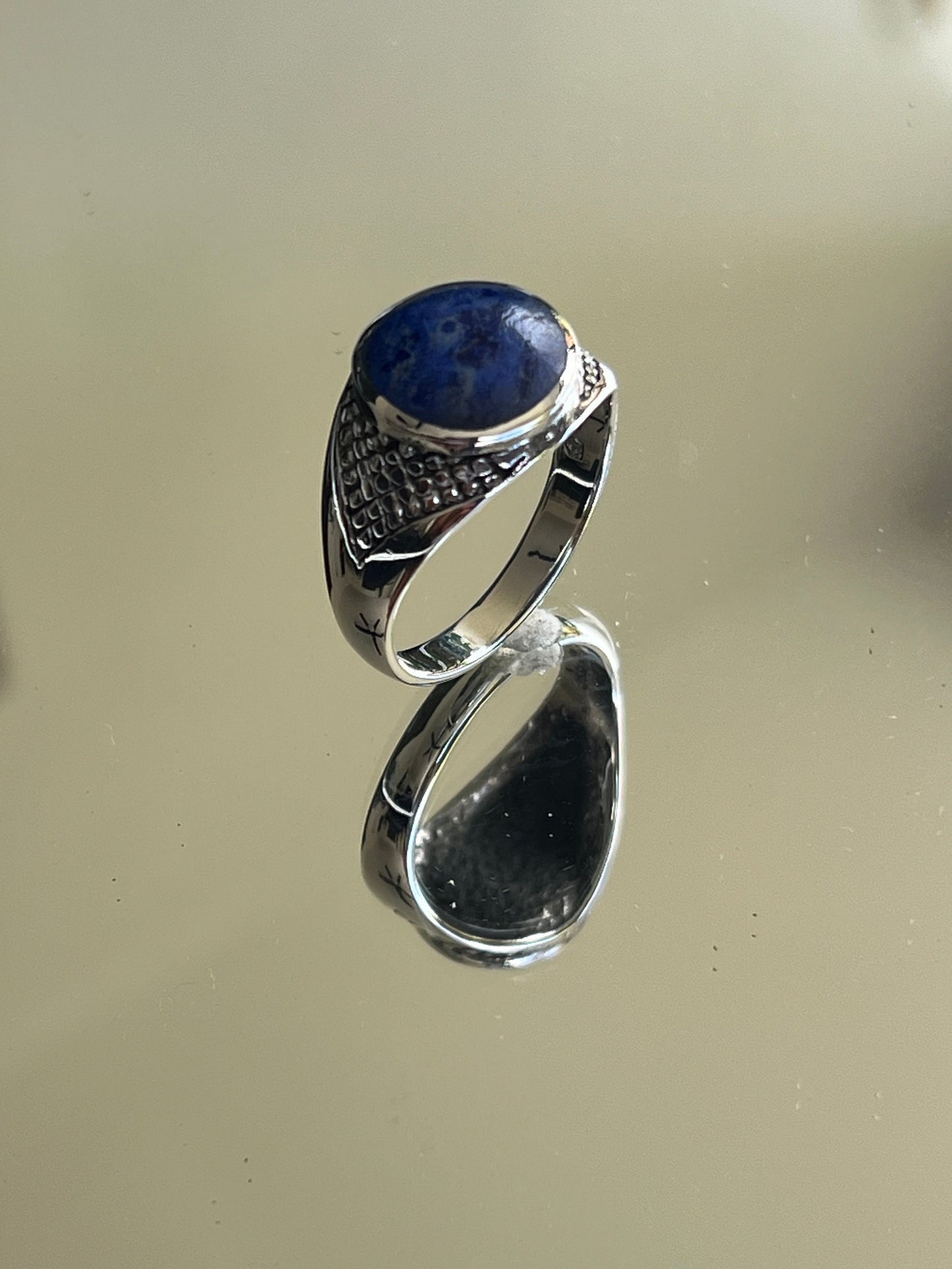 Blue Lapis Ring