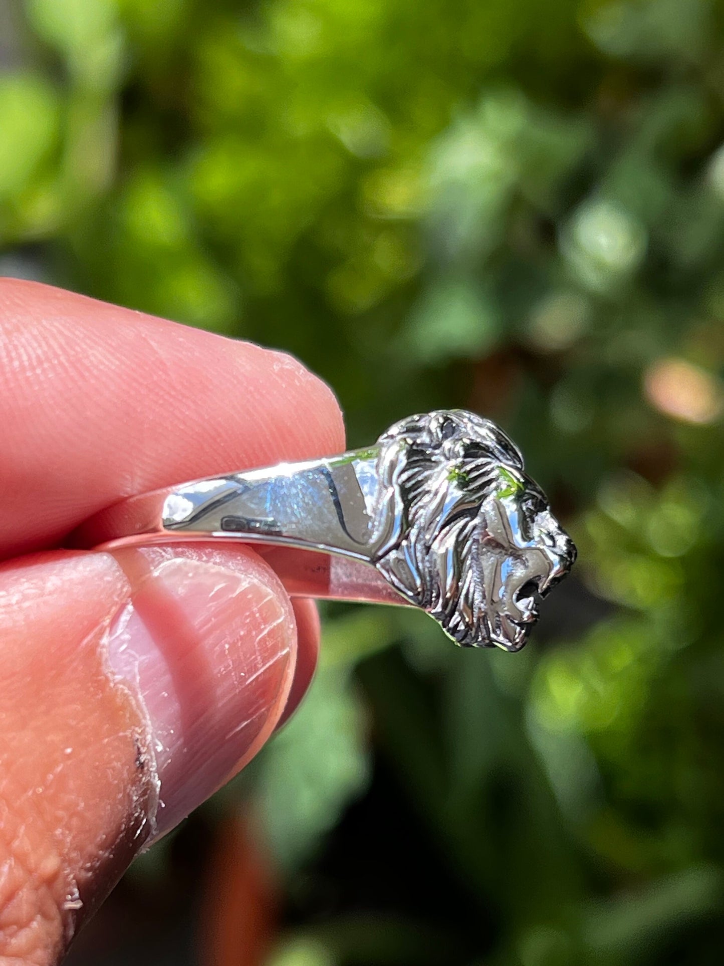 King of the Jungle Lion Ring