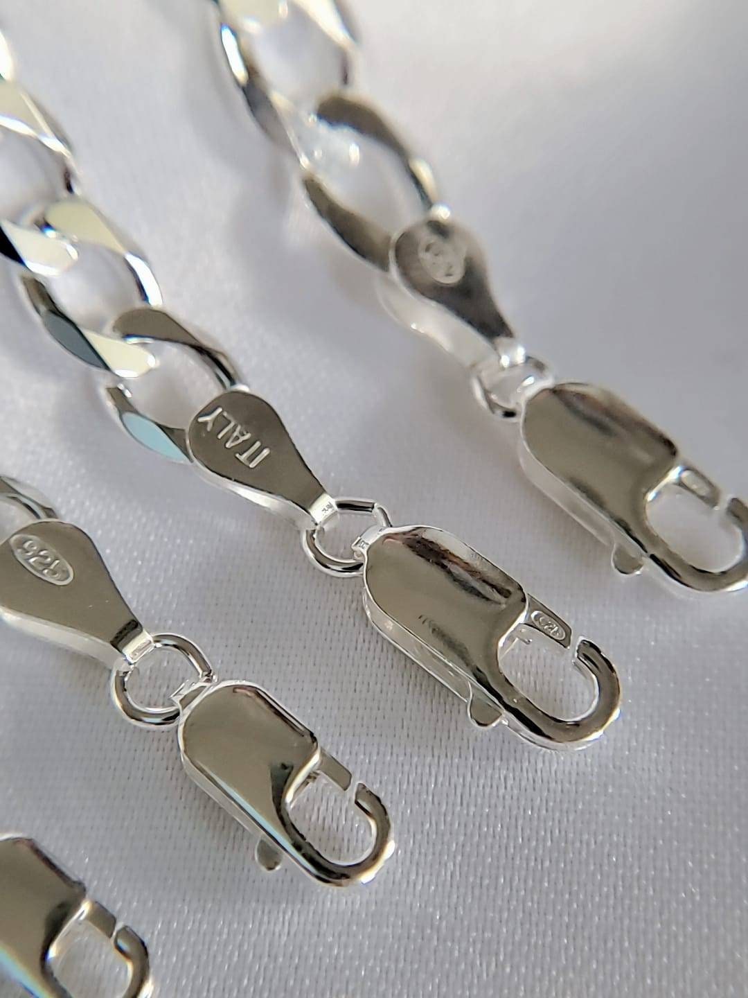 Curb Chain 925 Stamped Silver