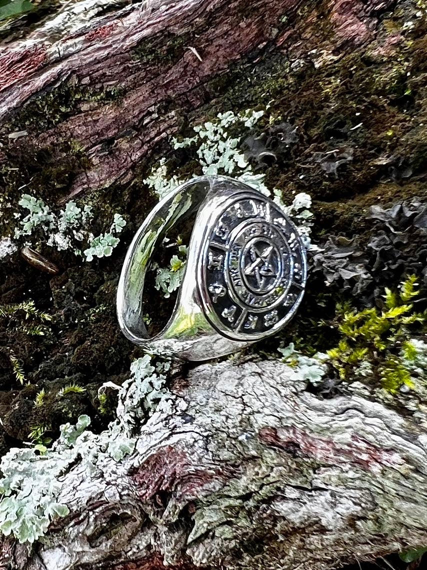 Masculine Zodiac Men's Ring