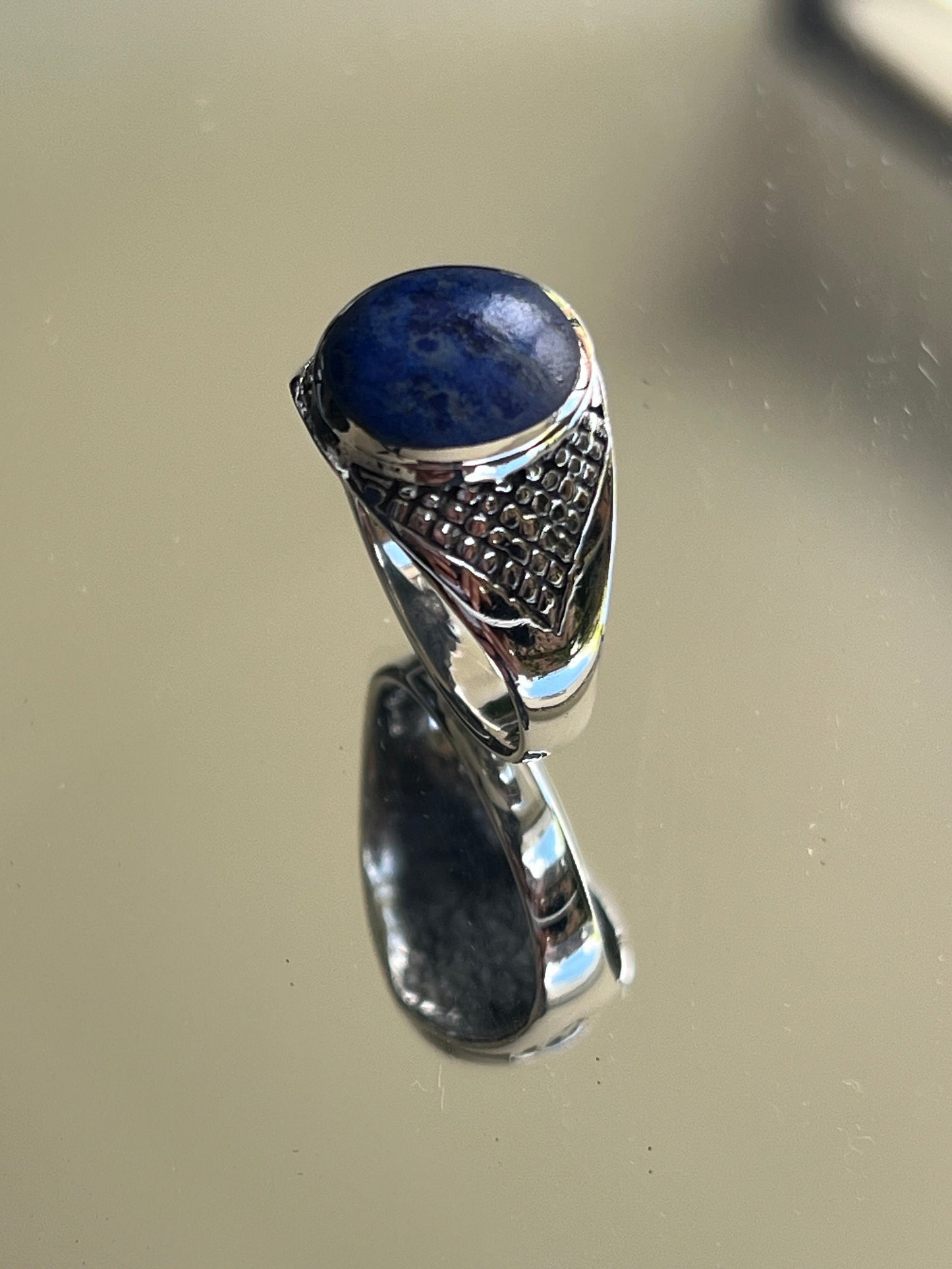 Blue Lapis Ring