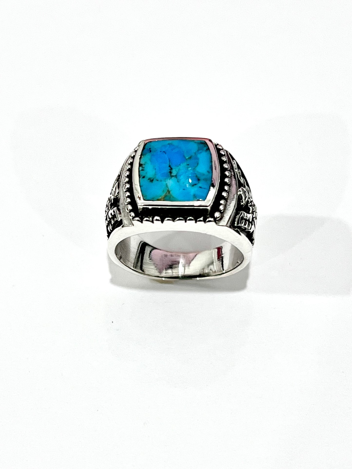 Kingsman Turquoise Eagle Ring