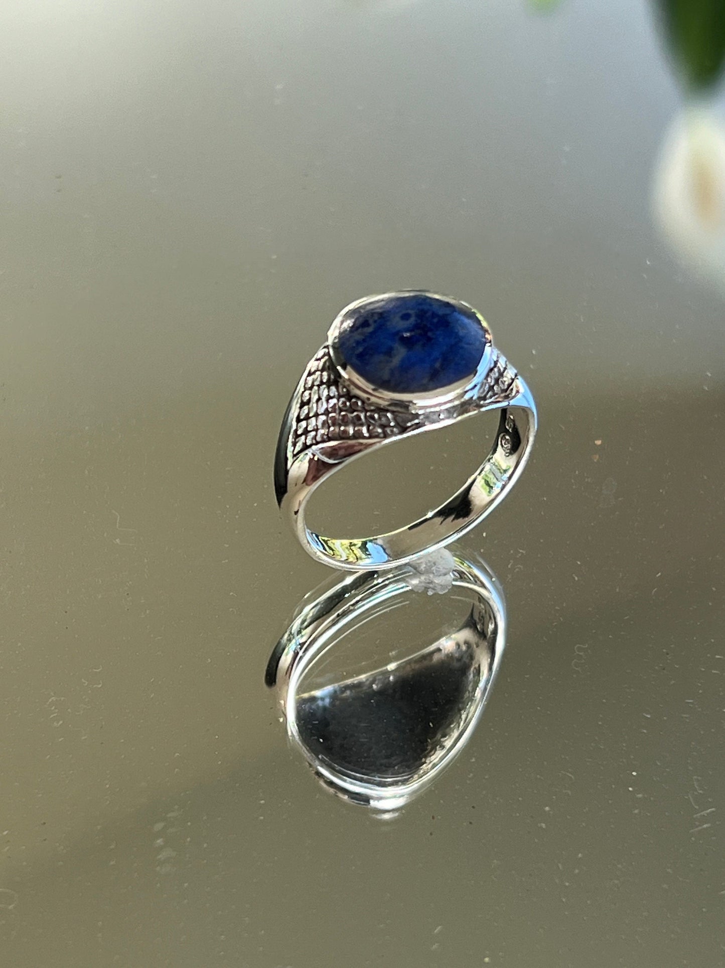 Blue Lapis Ring