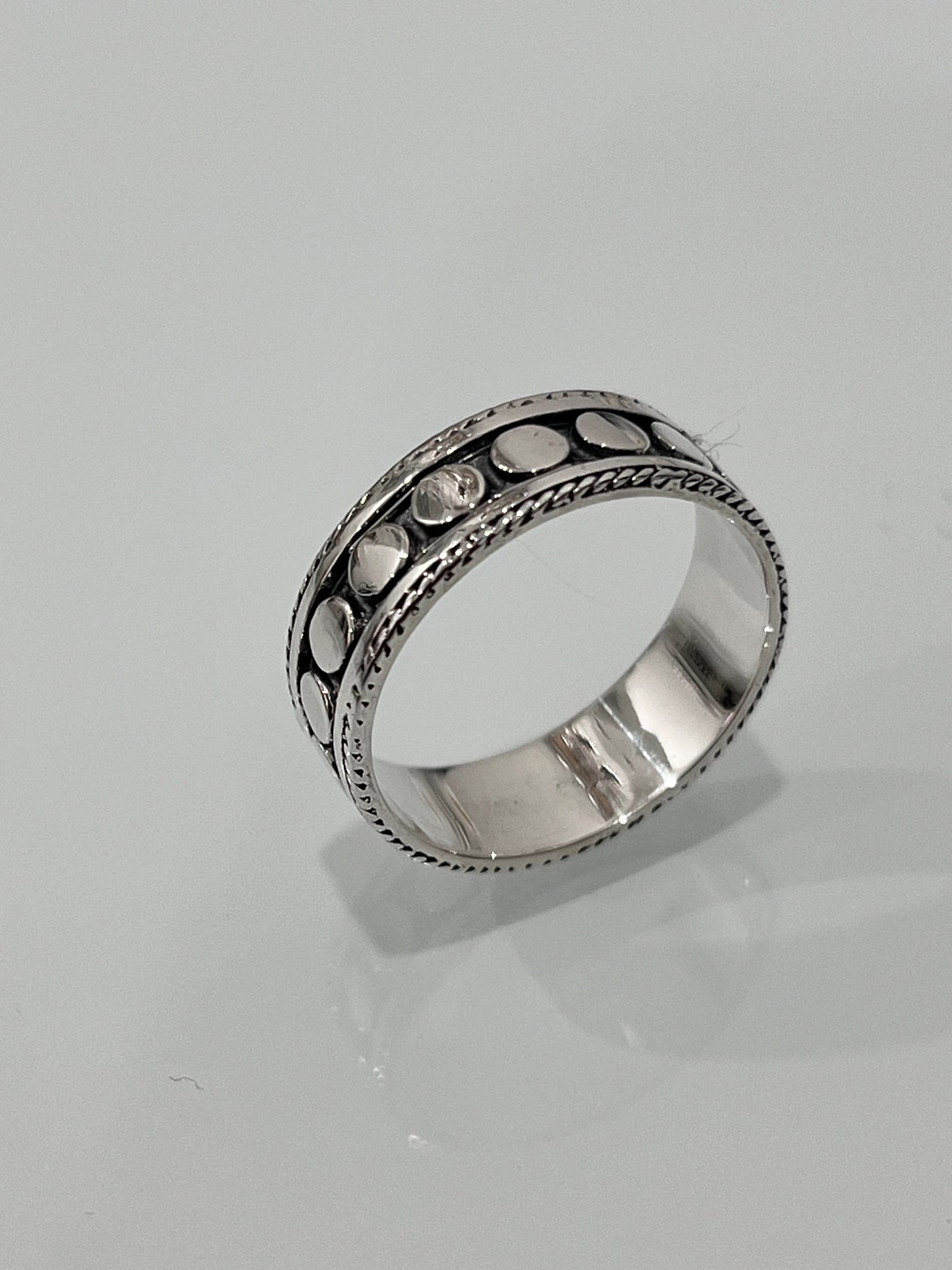 Men's Bali Fashion Sterling Silver Rings