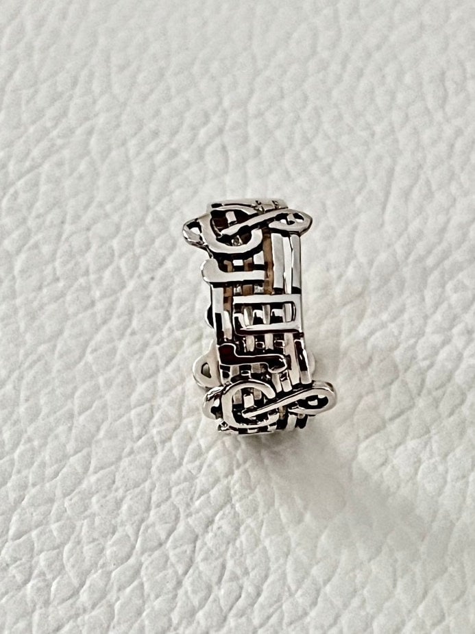 Music Note Ring Sterling Silver Ring