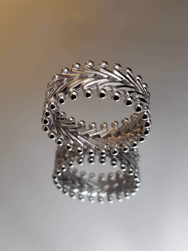 The Ultimate Silver Bold Statement Band,