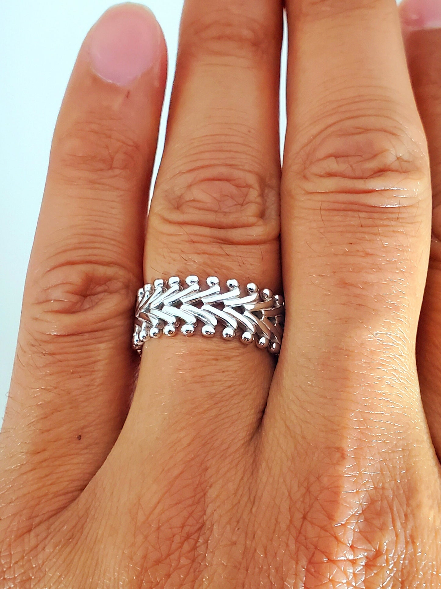 The Ultimate Silver Bold Statement Band,