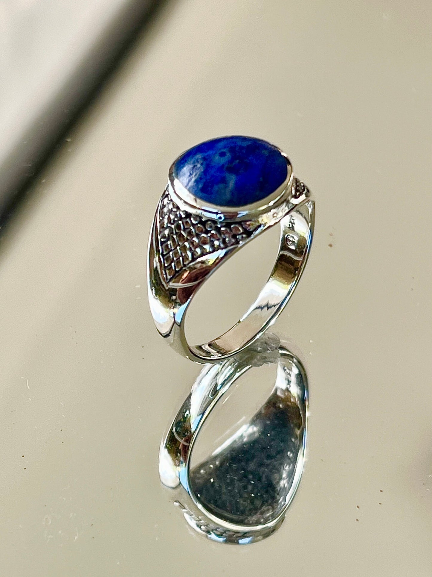 Blue Lapis Ring