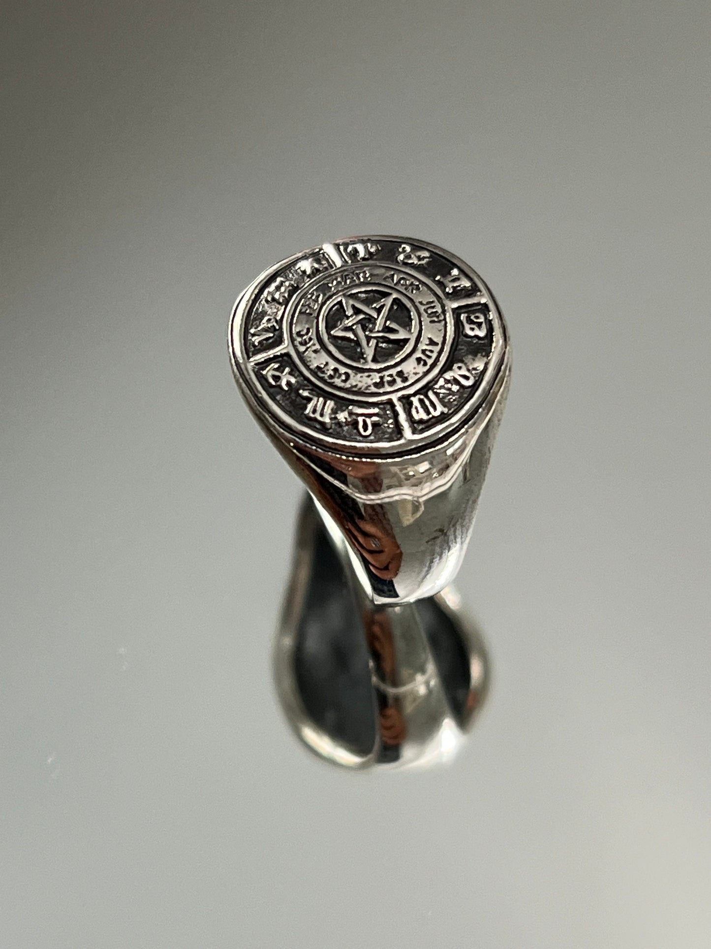 Masculine Zodiac Men's Ring