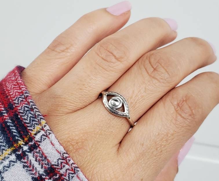 Evil Eye Women Ring