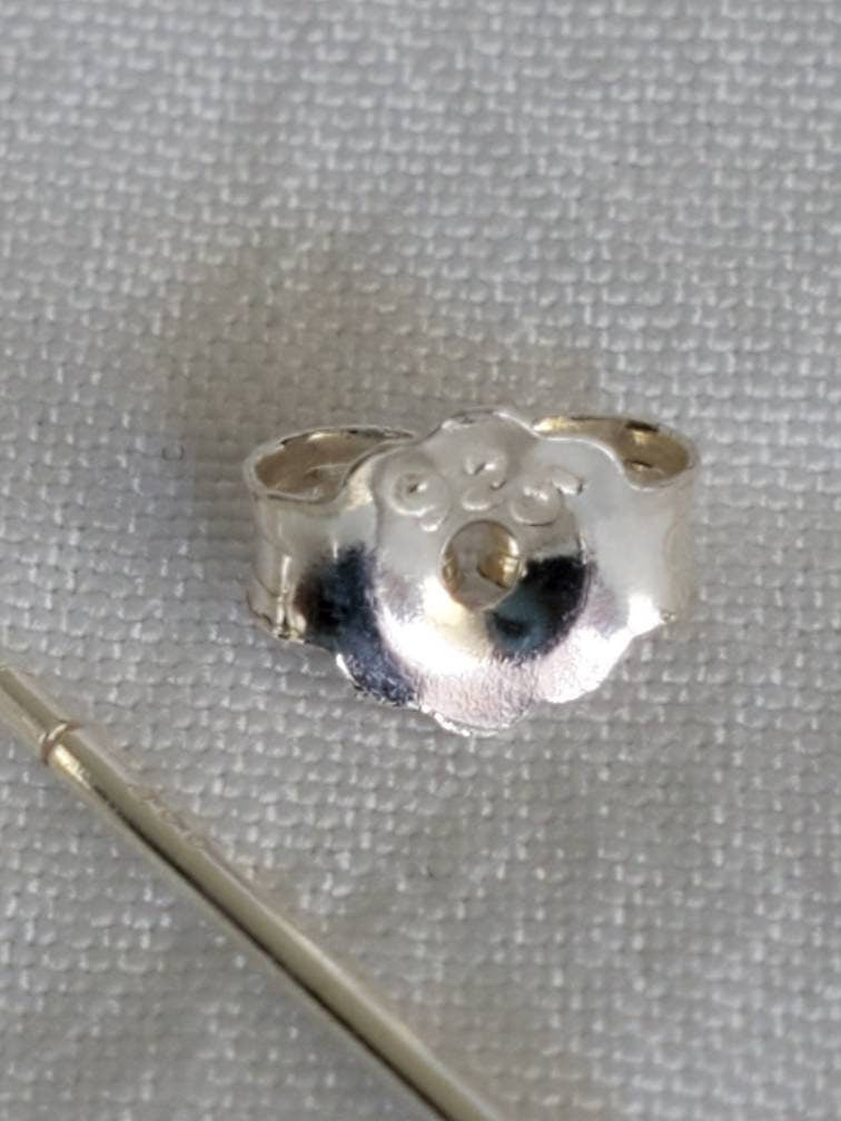 Sterling Silver Studs, 925 Women Stud Earrings, Bead Studs, Round Ball Earrings, Simple Studs