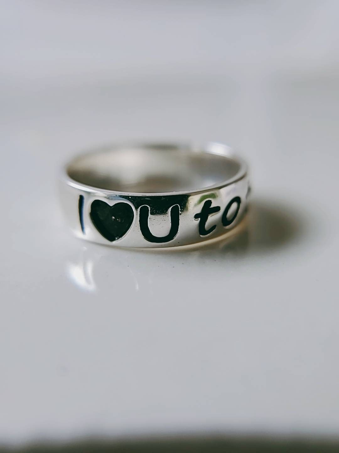 I Love You To The Moon and Back Ring