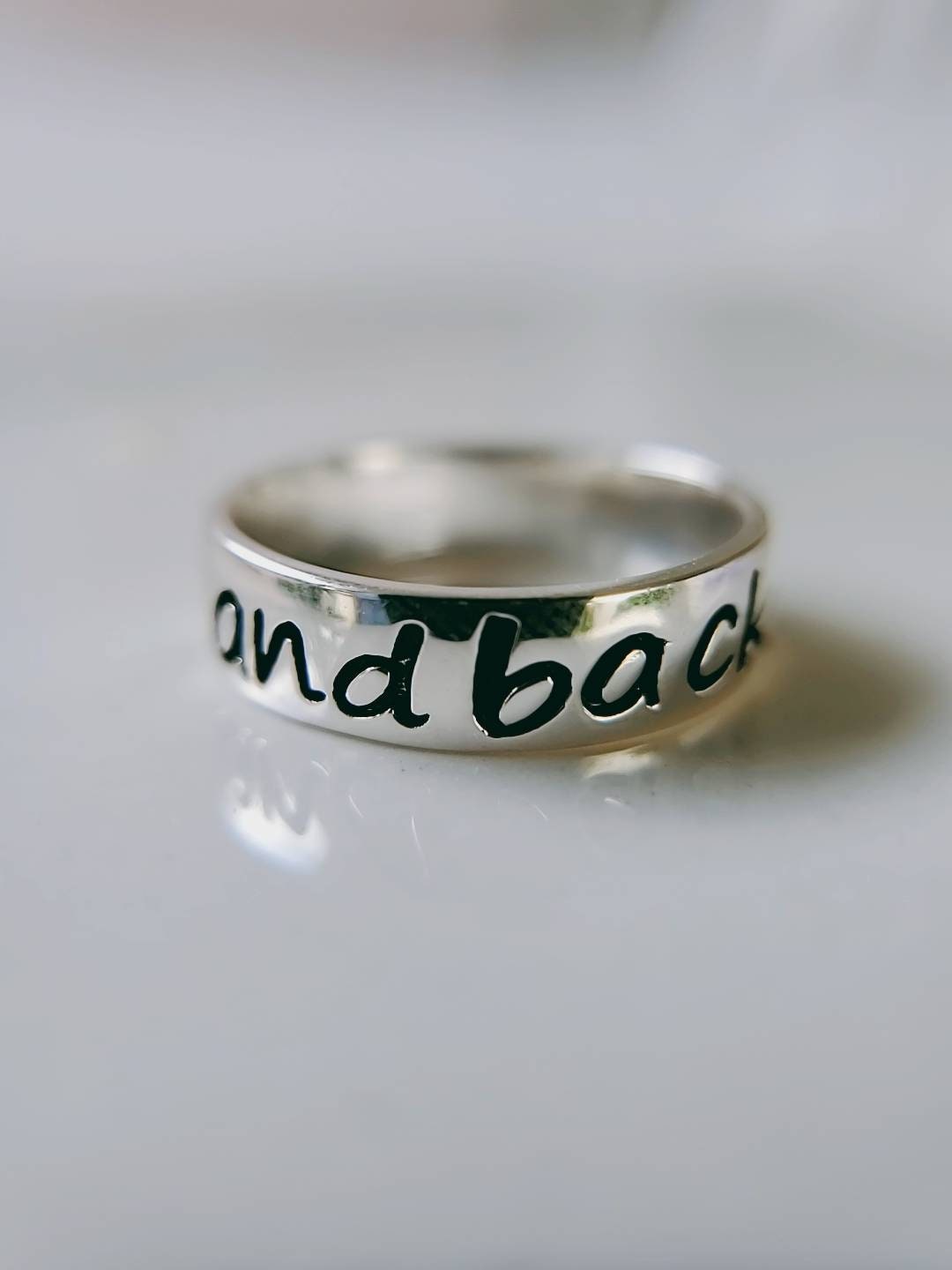 I Love You To The Moon and Back Ring