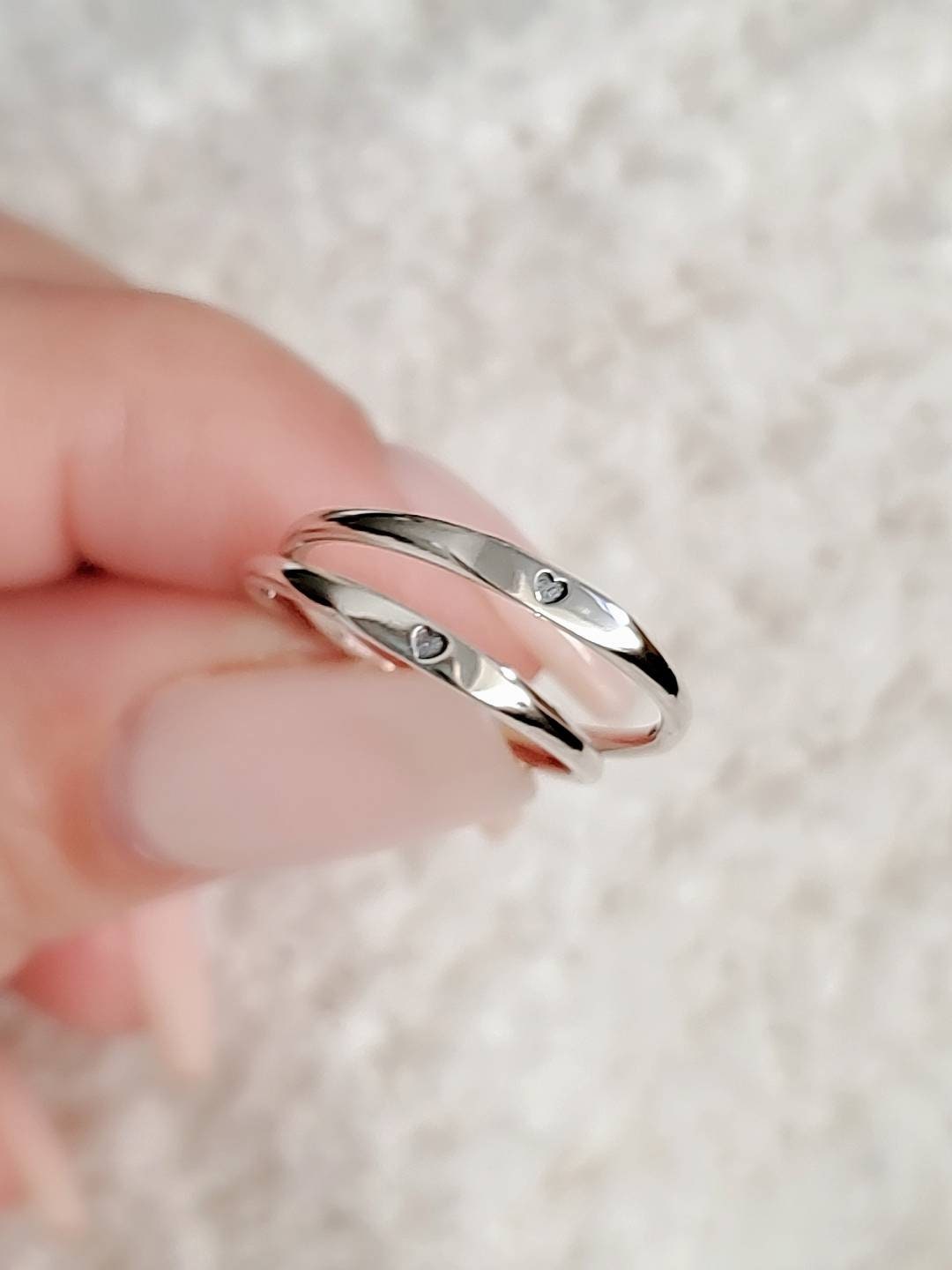 Sterling Silver Dainty Heart Ring