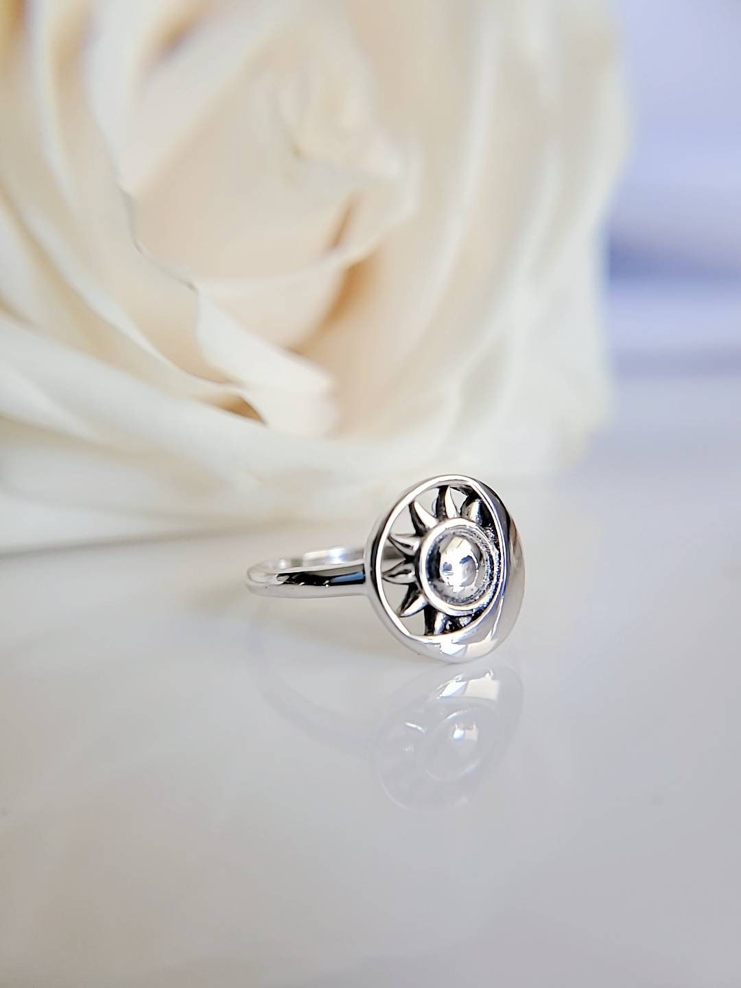 Moon Sun Bohemian Ring