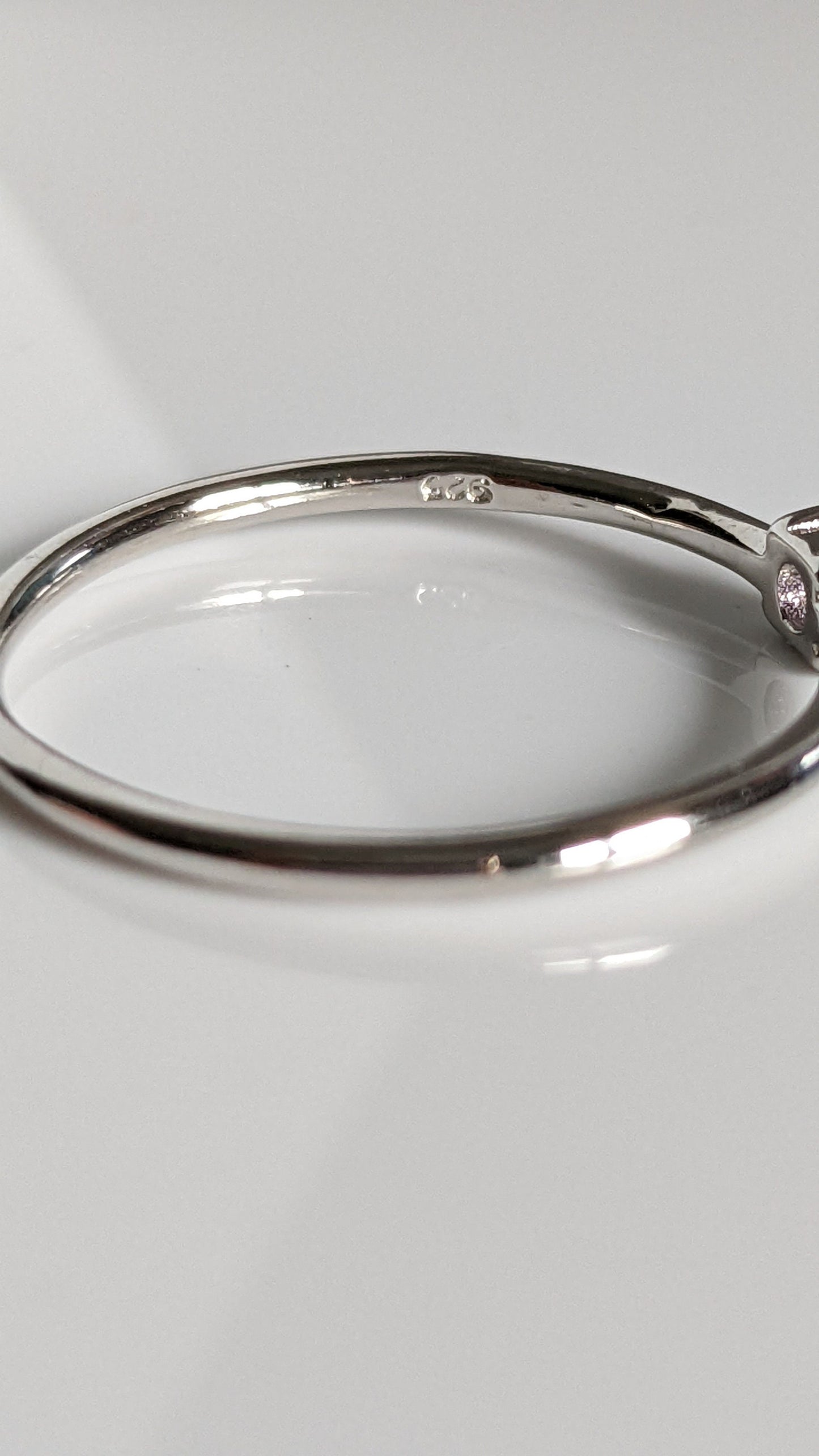 Dainty Genuine Amethyst Sterling Silver Ring – 925 Silver, Prong Set, High Polish, Bride, Promise, Anniversary & Engagement Ring