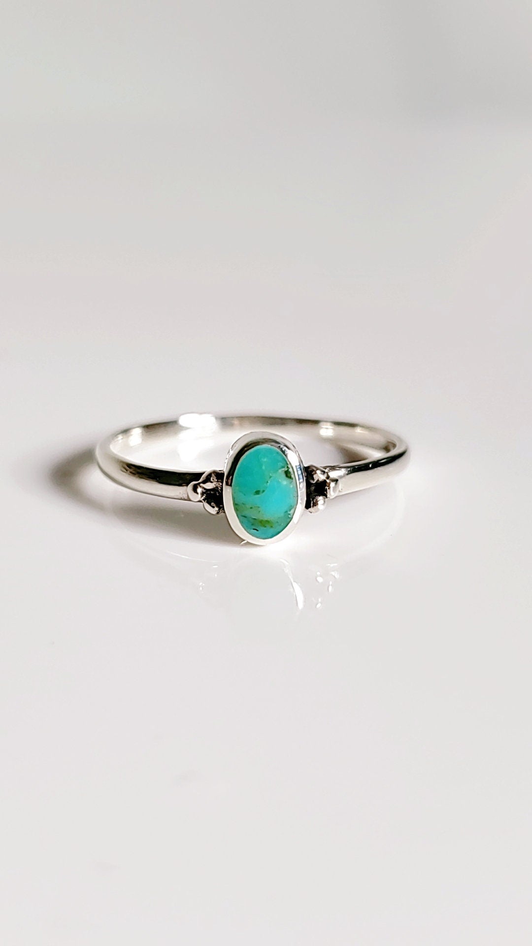 Beaded Turquoise Ring