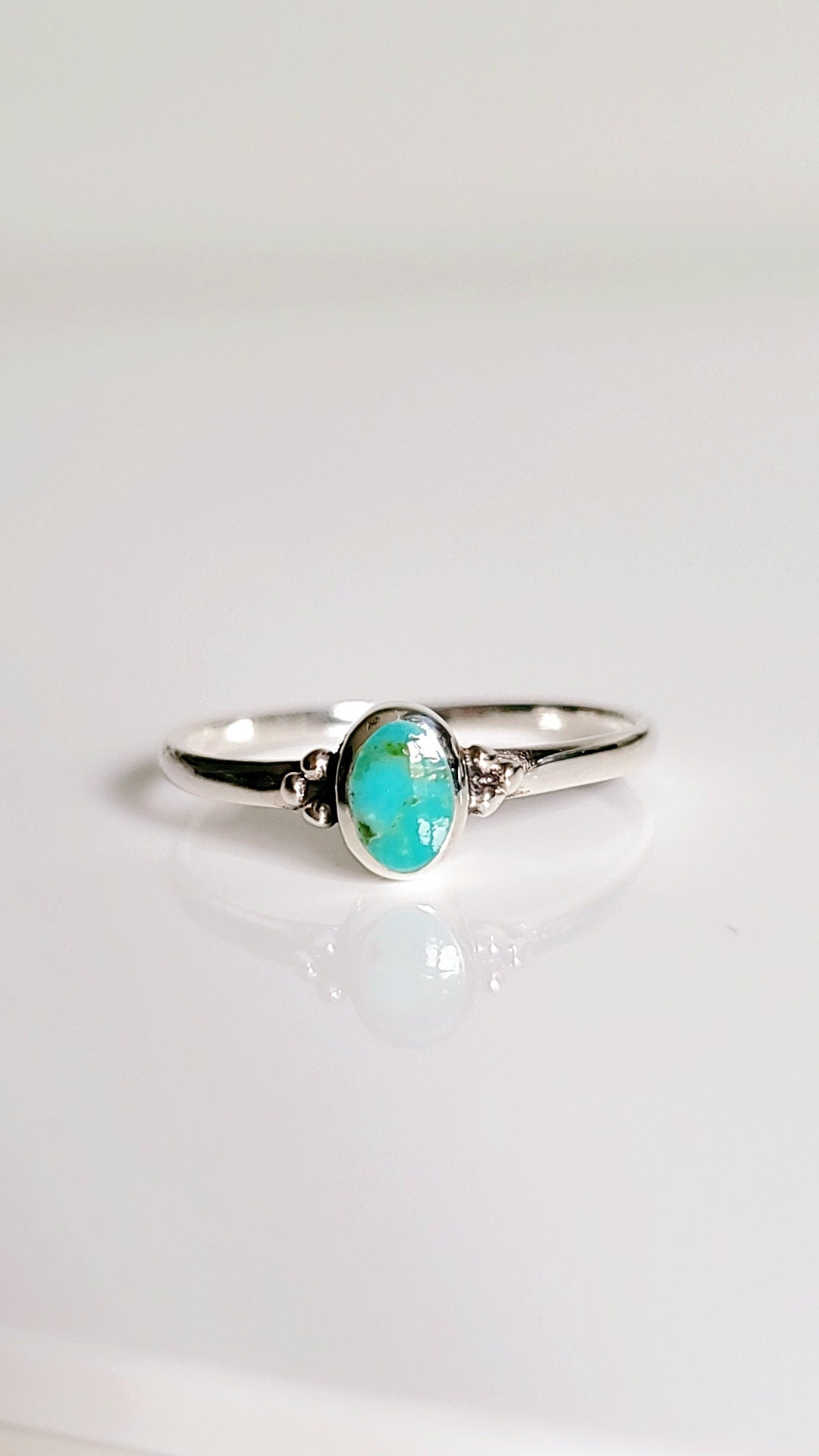 Beaded Turquoise Ring