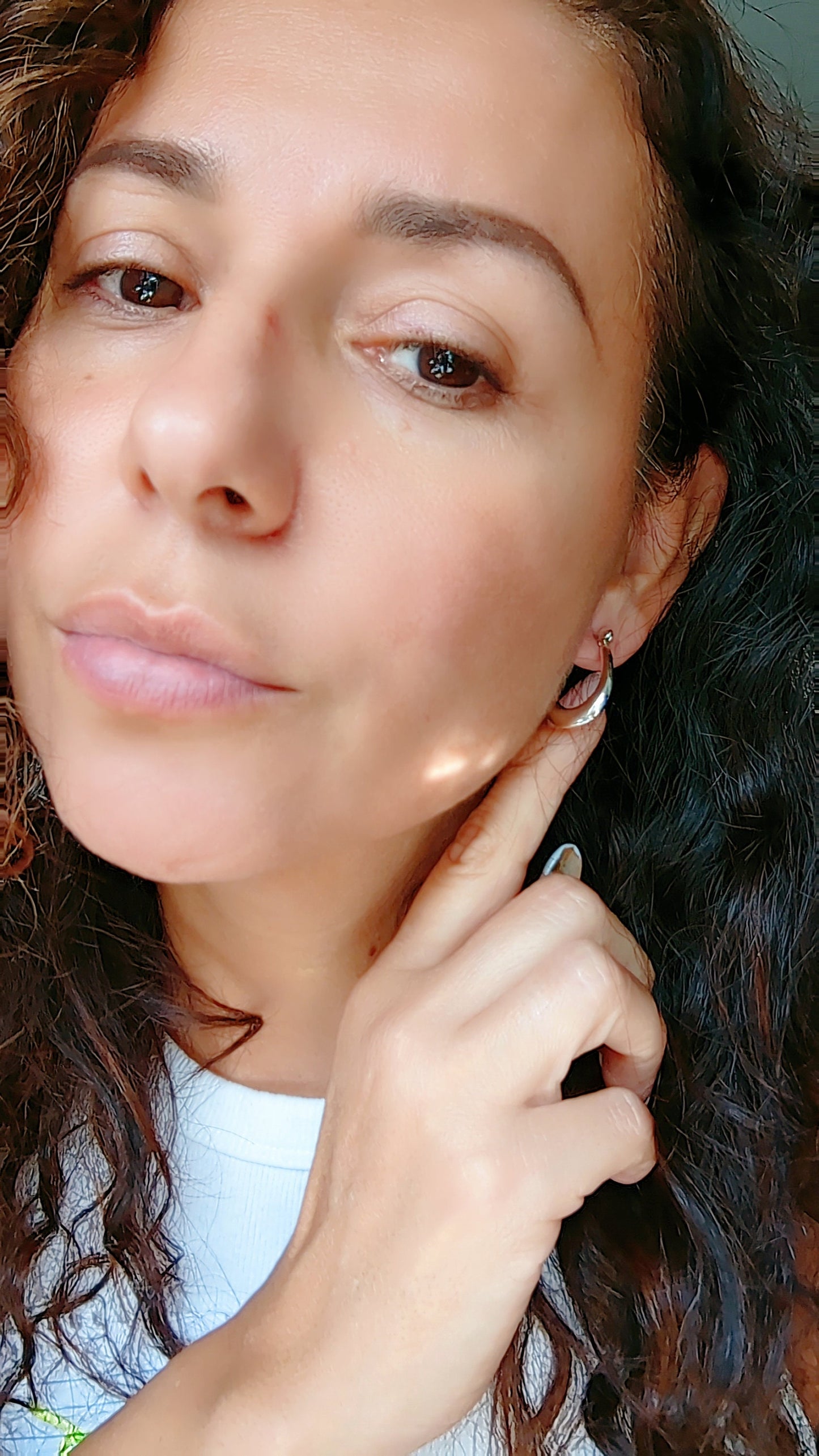 sterling Silver Hoops for Women, Silver Earrings, 925 Stamped Earrings, Small Hoops, Lightweight Earrings Hoops