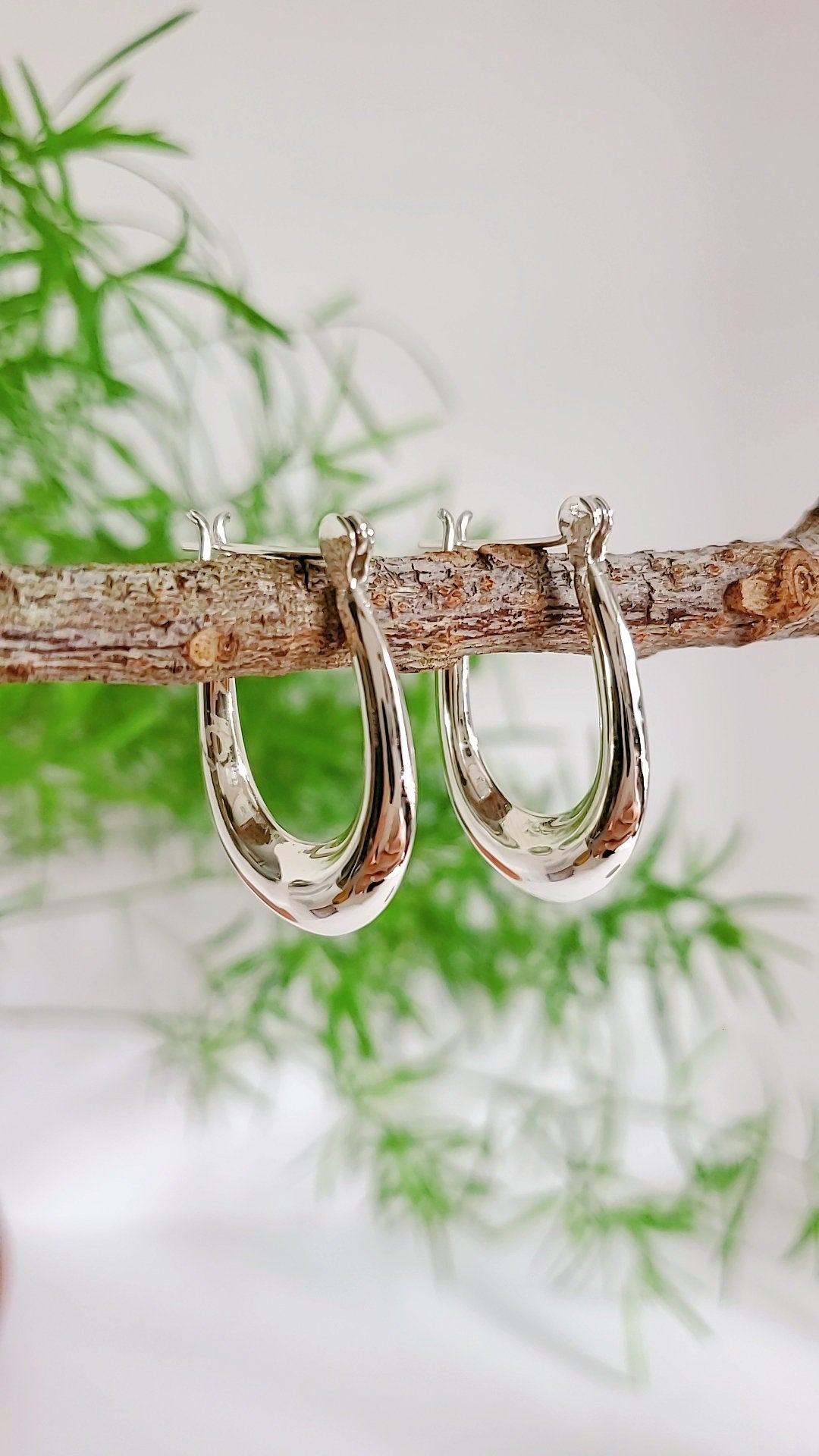 sterling Silver Hoops for Women, Silver Earrings, 925 Stamped Earrings, Small Hoops, Lightweight Earrings Hoops