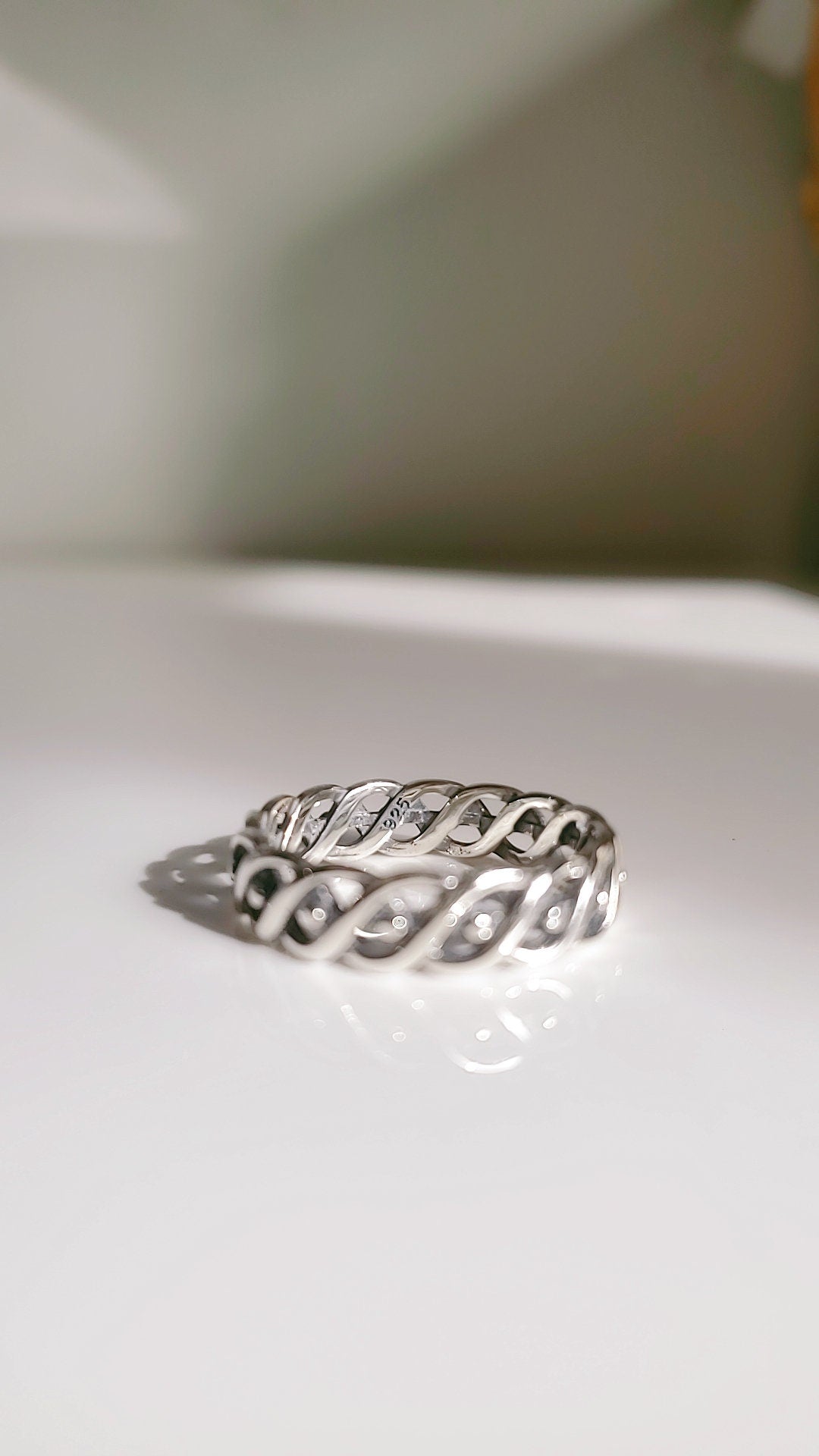 Braided Beaded Ring