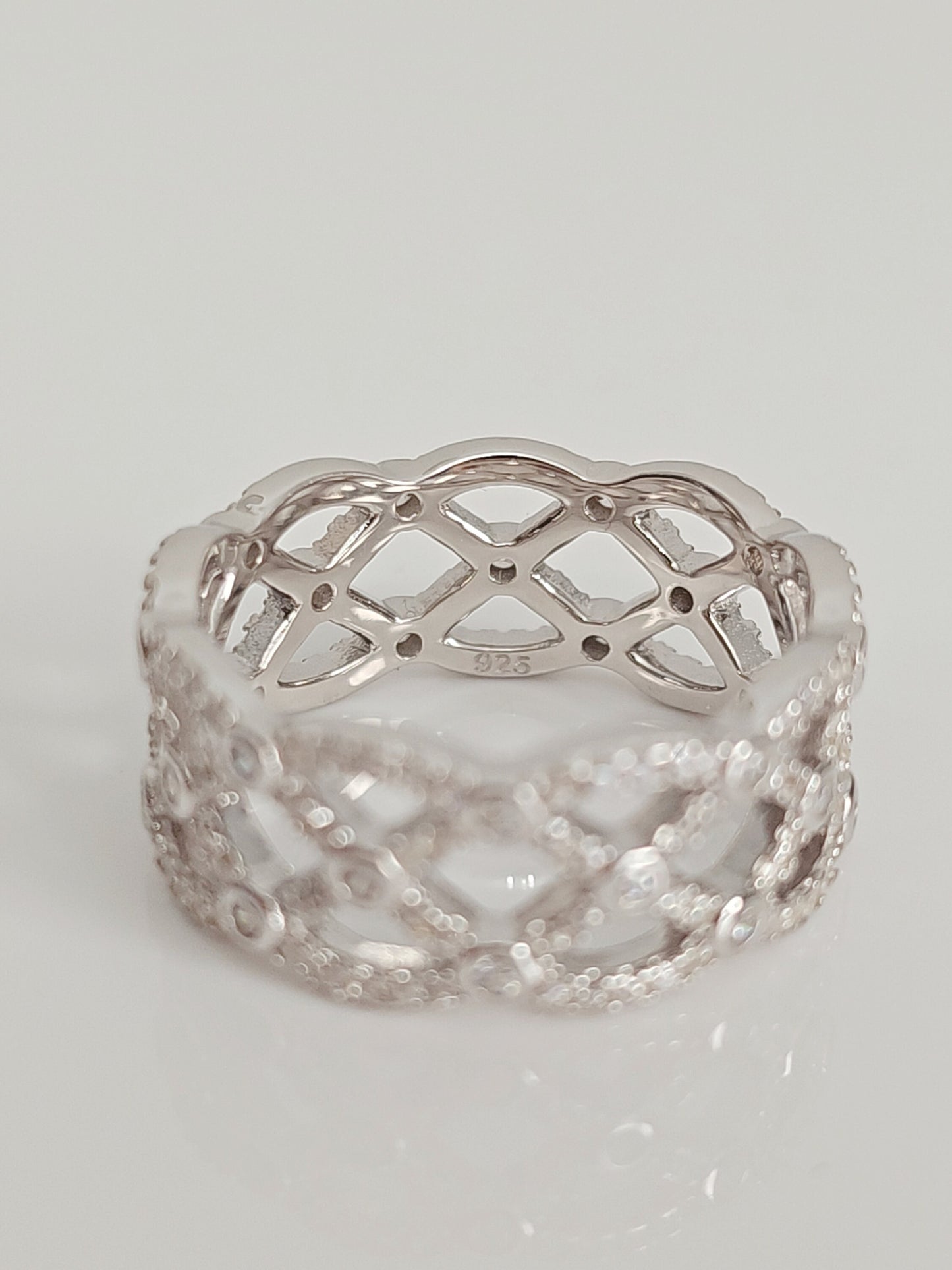 Celtic Anniversary Statement Ring