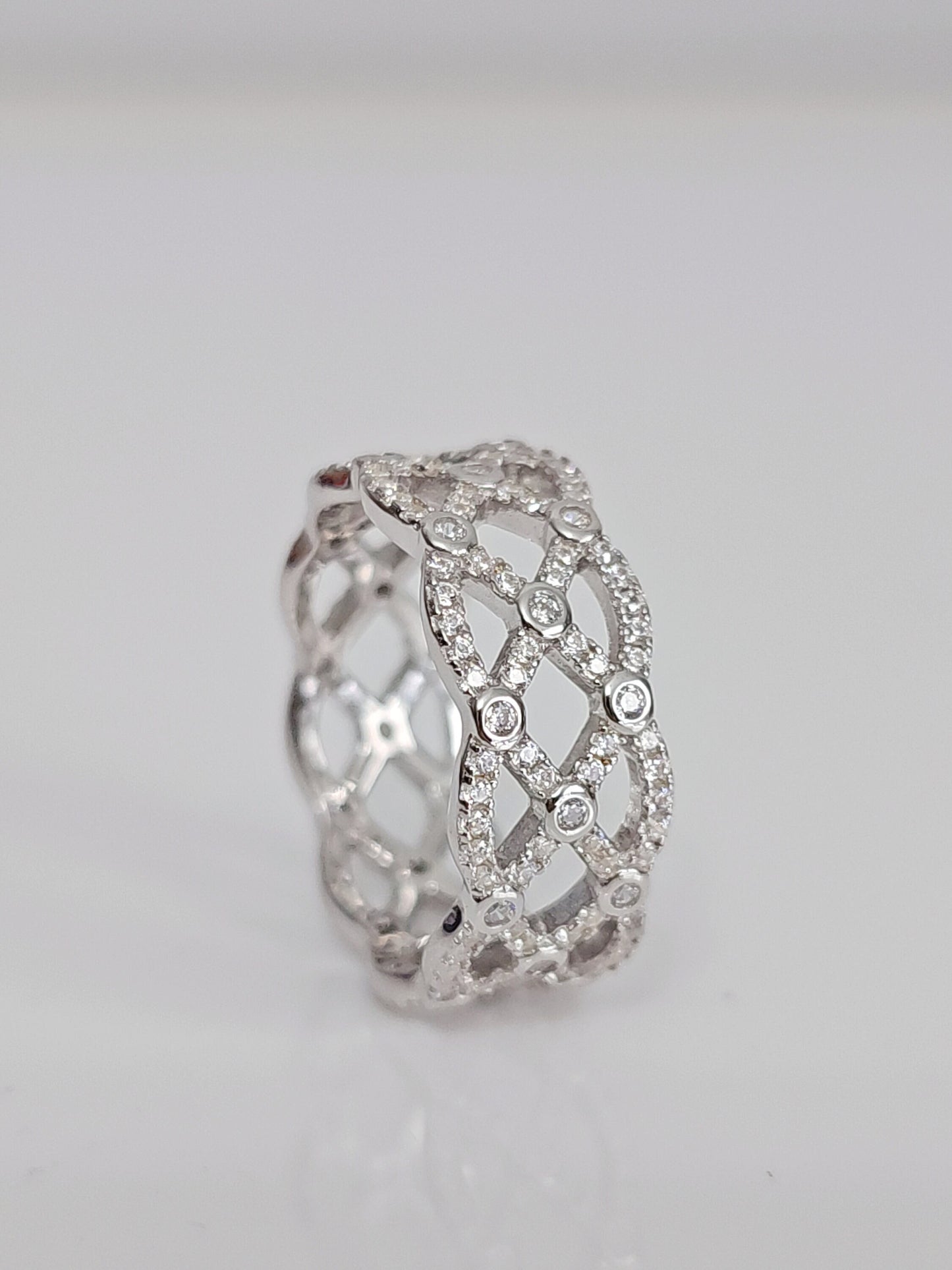 Celtic Anniversary Statement Ring