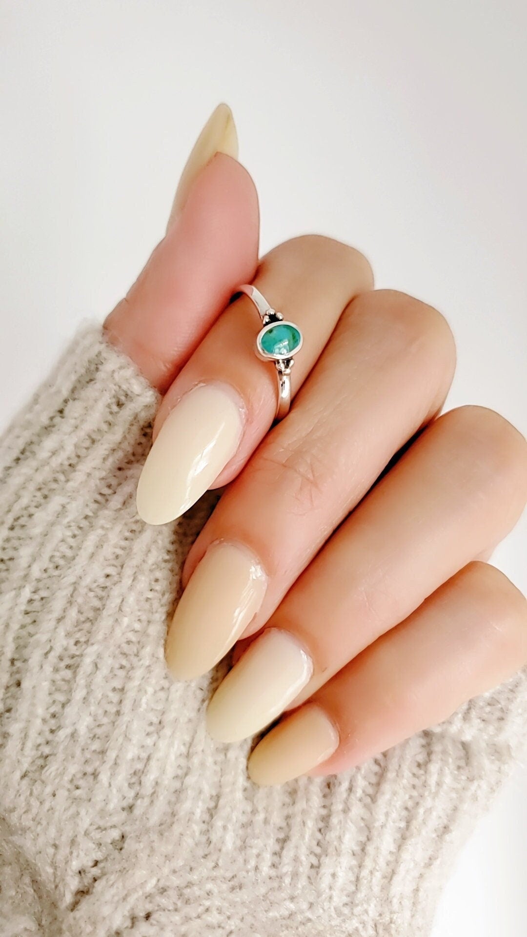 Beaded Turquoise Ring