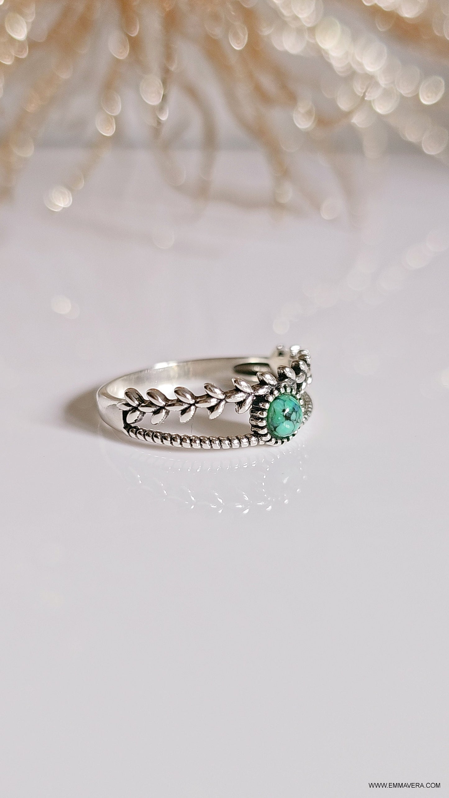 Multi Band Turquoise Ring