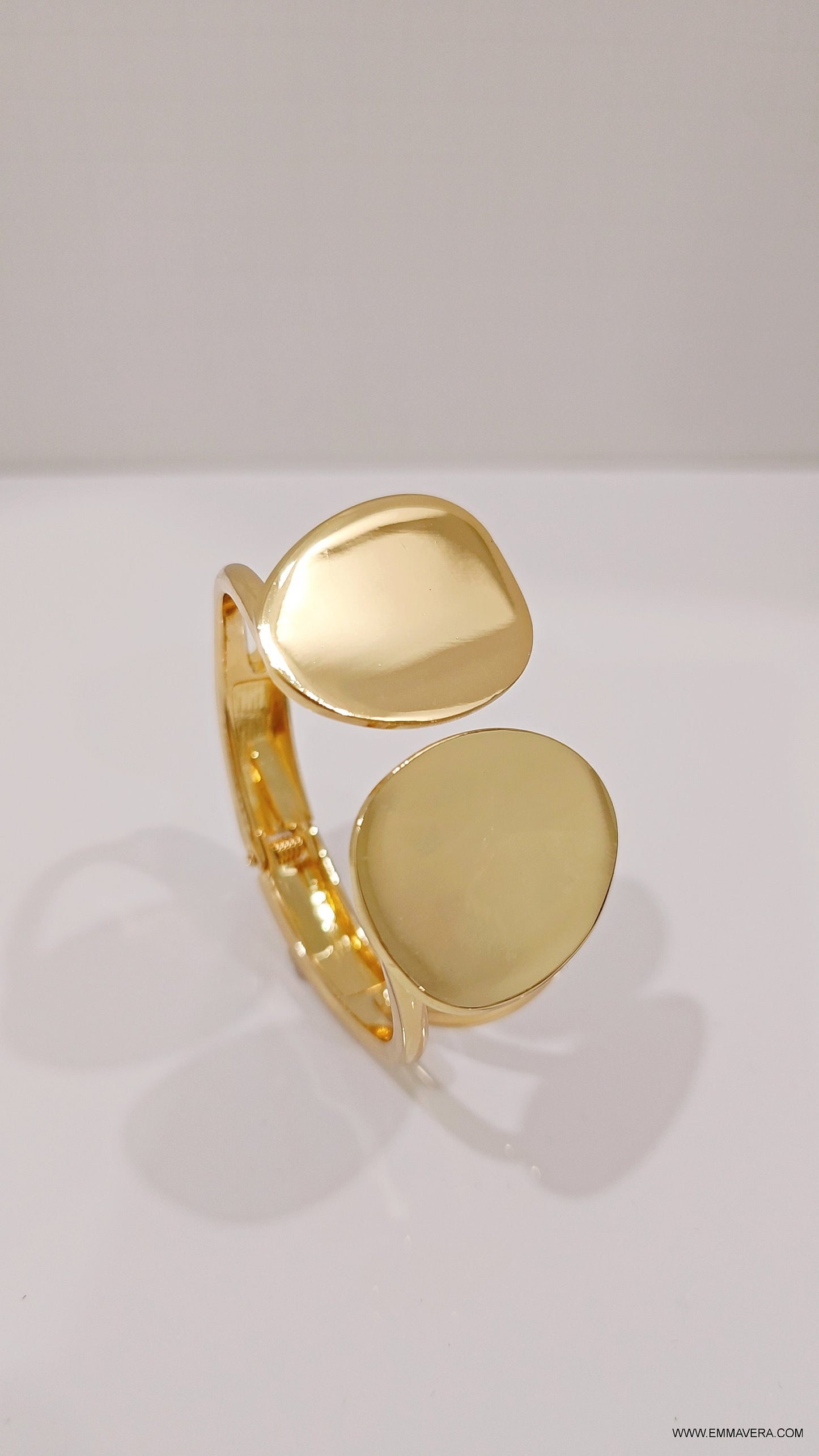 Bold & Chunky Gold Bangle for Women
