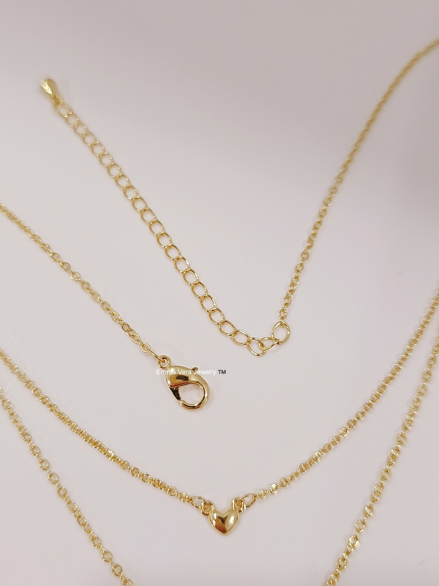 Dainty Double Layered Mother of Pearl