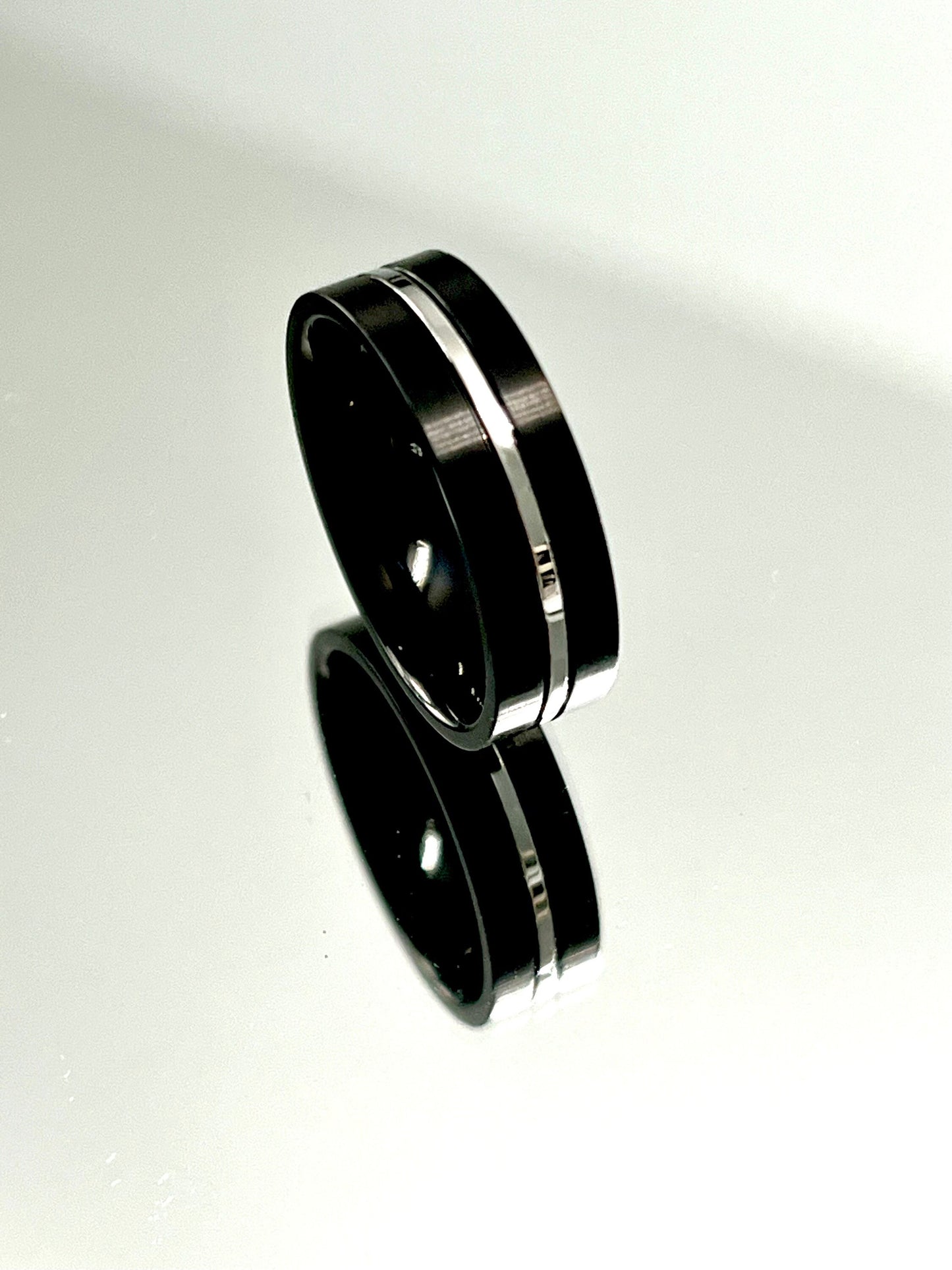 Black Gold Titanium Ring