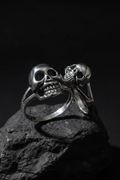 Large Skull Men's Ring – 925 Sterling Silver