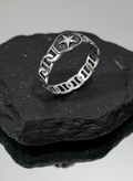 Shooting Star Unisex Ring – 10mm Band Width