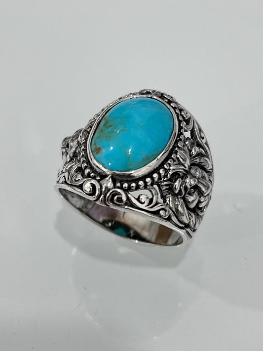 Roaring Lion Turquoise Ring