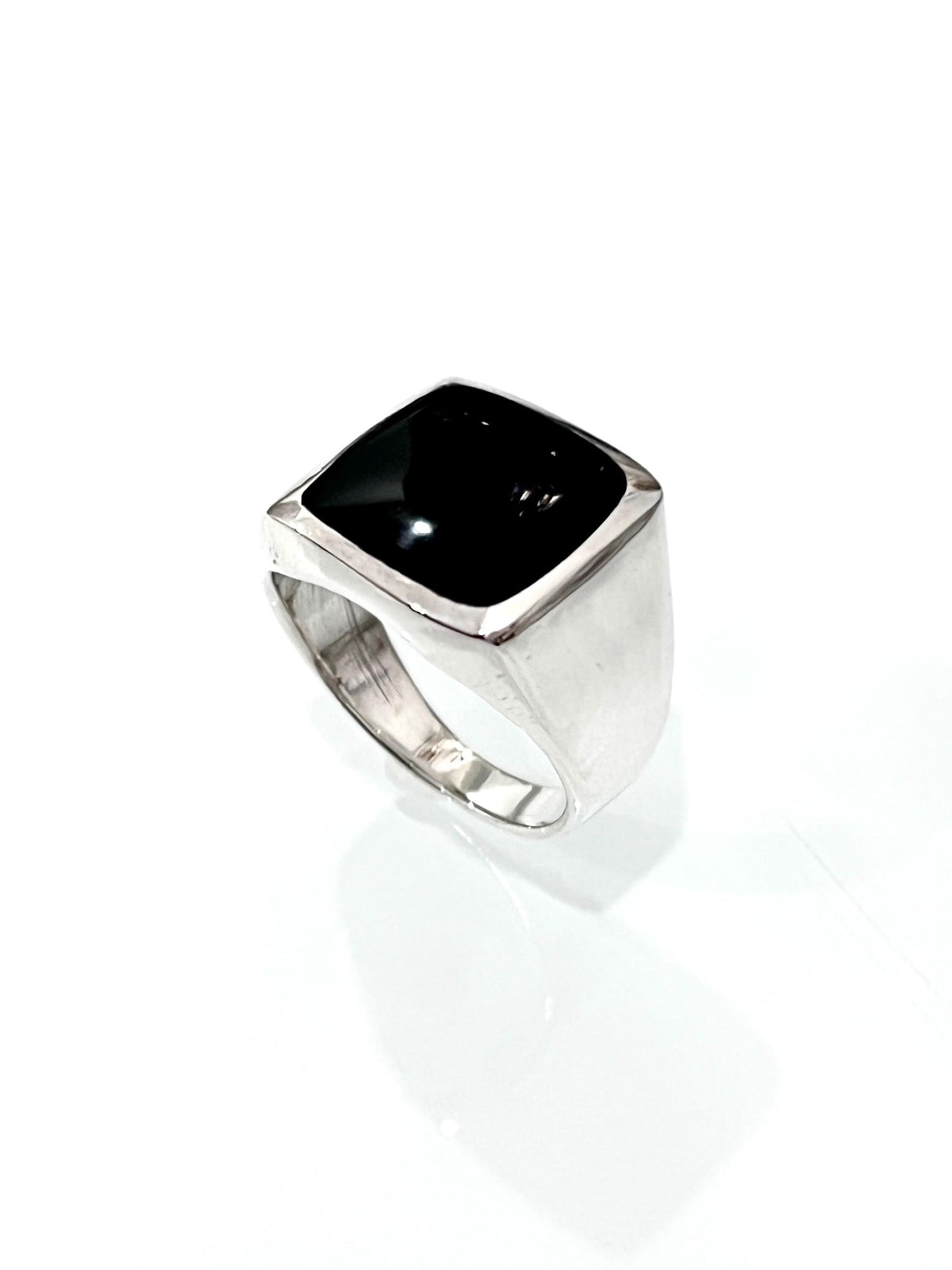 Onyx Ring – Sterling Silver