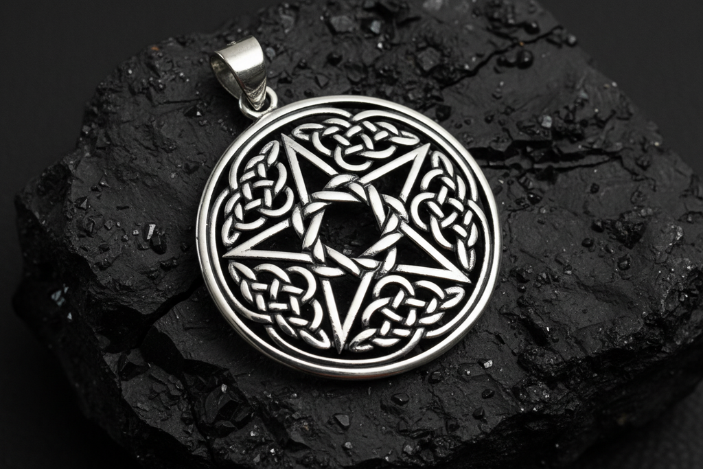 The Knotted Celtic Star Pendant