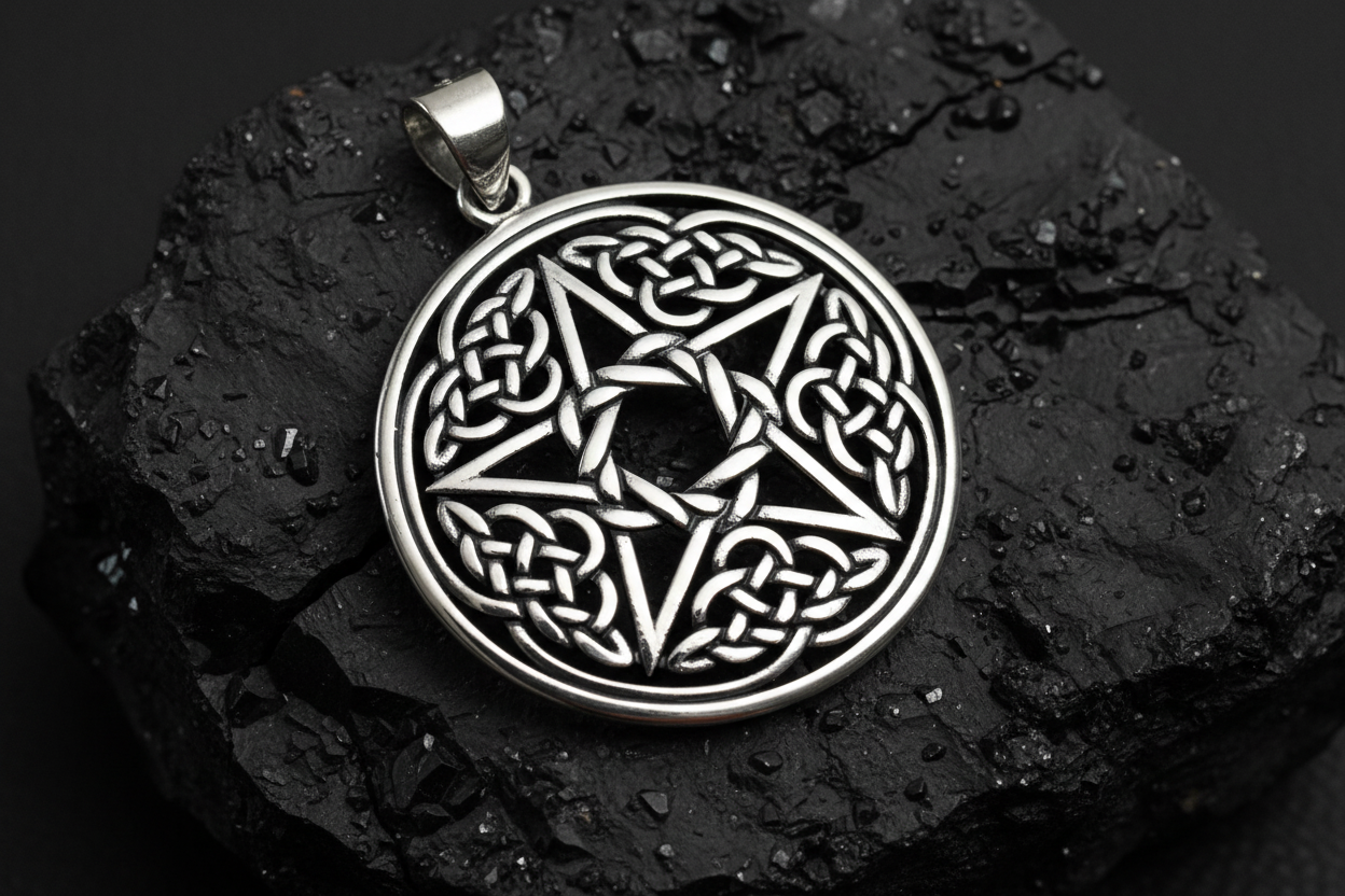 The Knotted Celtic Star Pendant