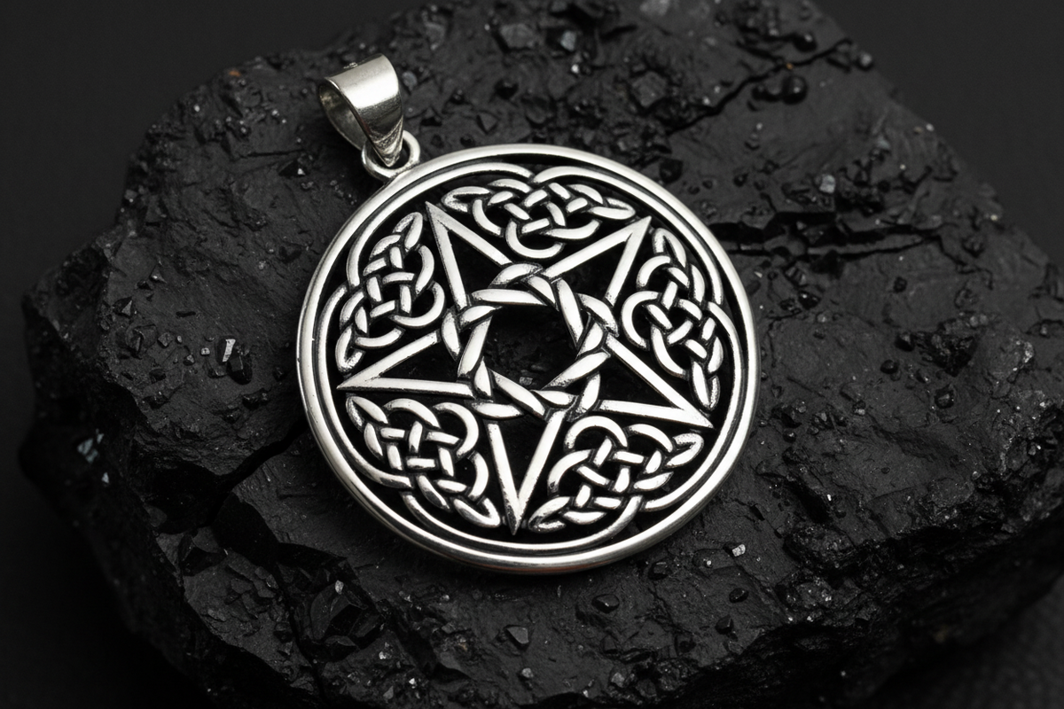 The Knotted Celtic Star Pendant