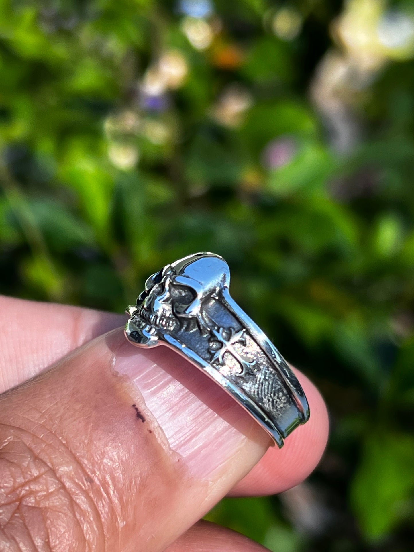 Skull Cross Ring