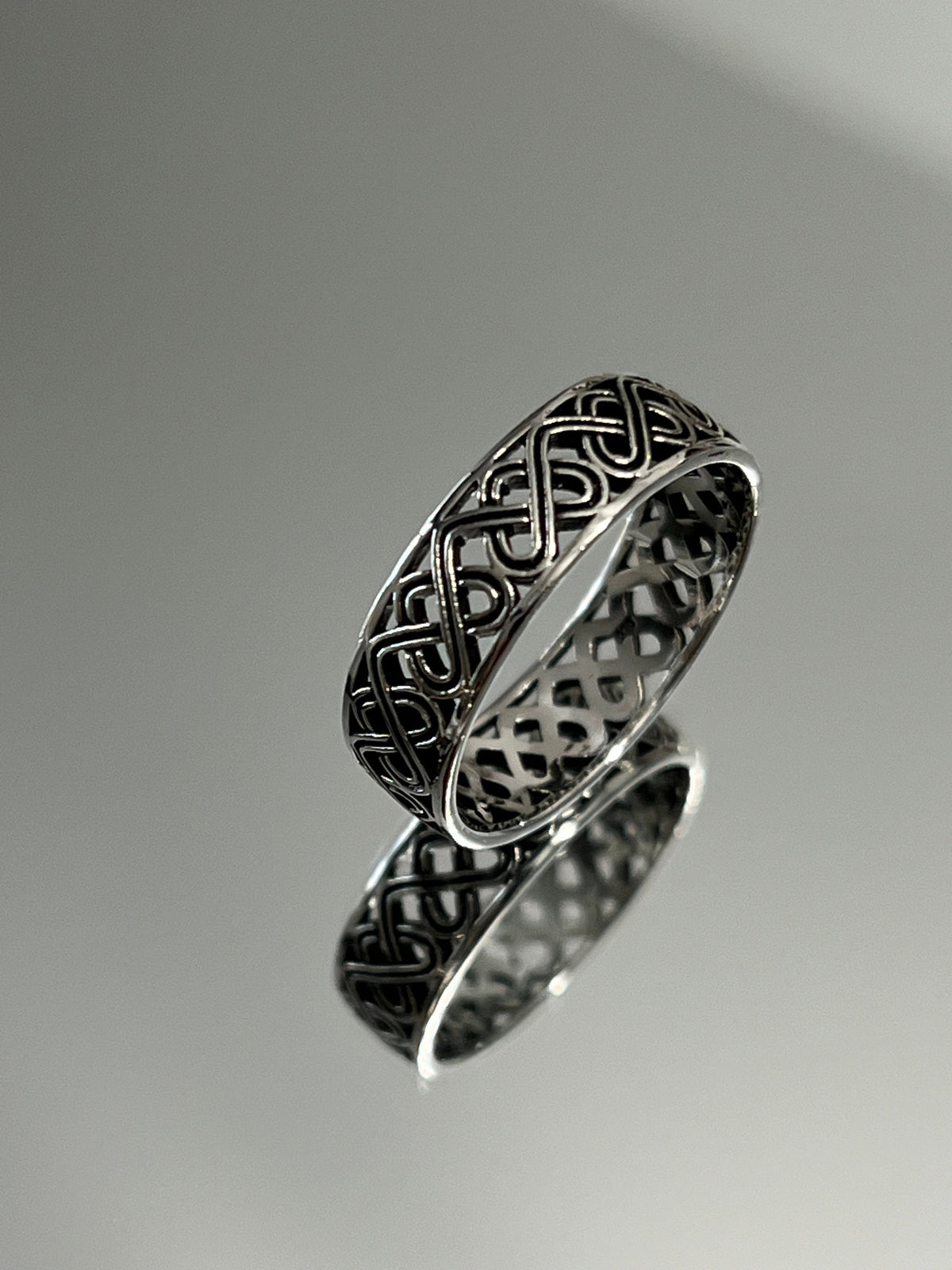 Celtic Men's Band – 925 Sterling Silver