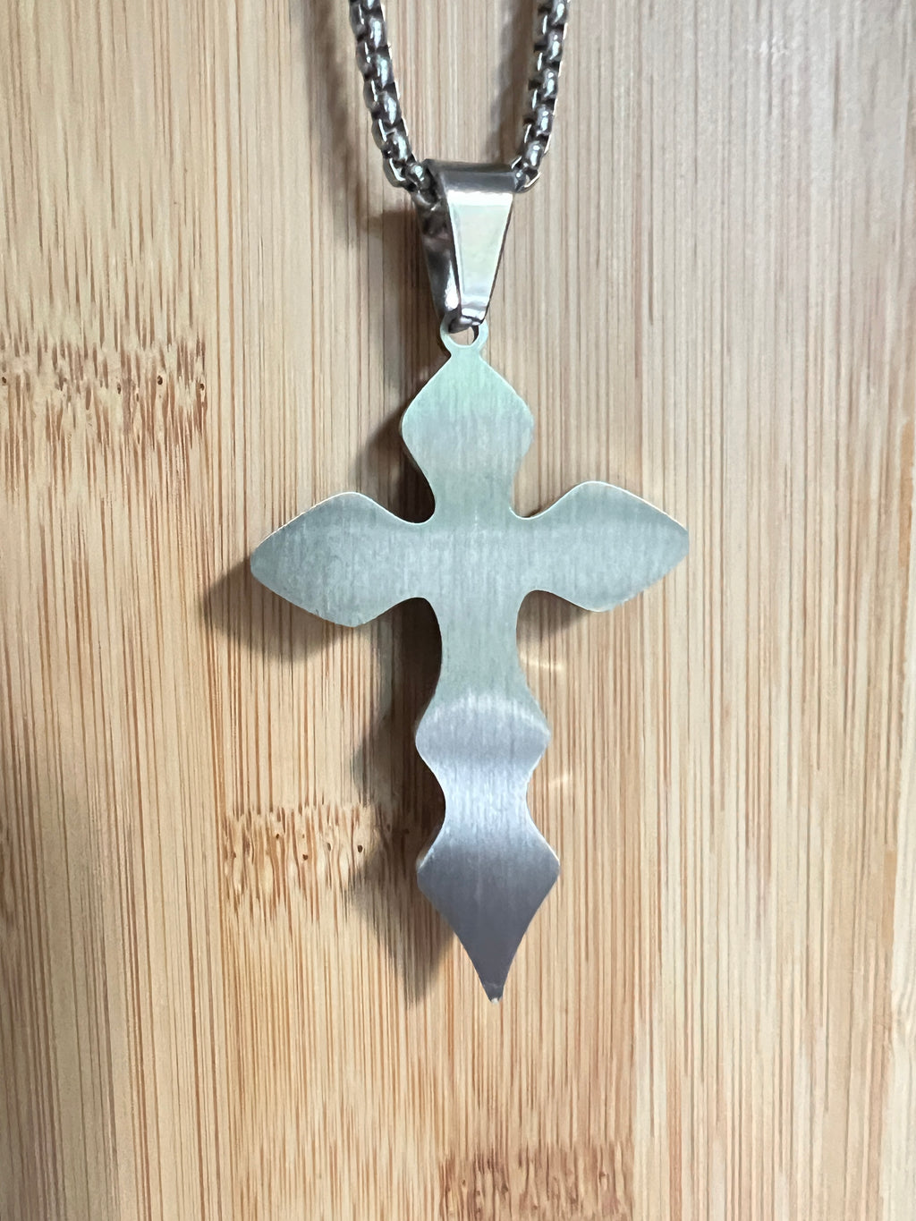 Medieval Cross Hydro Black Men's Chain – Stainless Steel