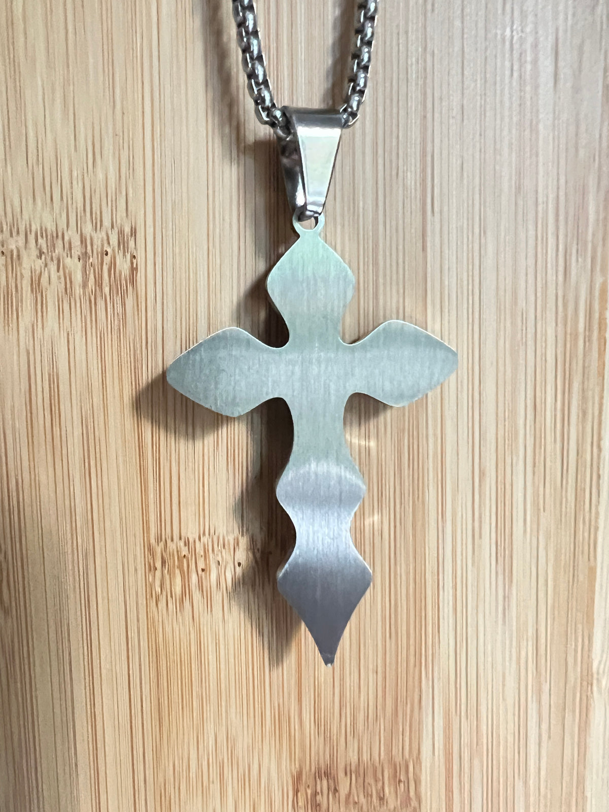 Medieval Cross Hydro Black Men's Chain – Stainless Steel