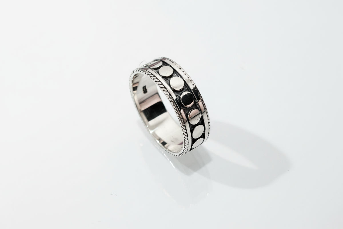 Men's Bali Fashion Sterling Silver Rings