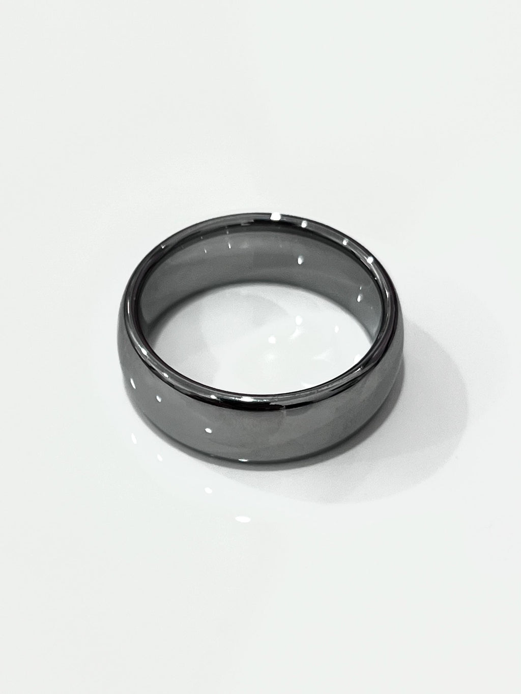 Scratch Gun Metal Unisex Wedding Ring – Tungsten