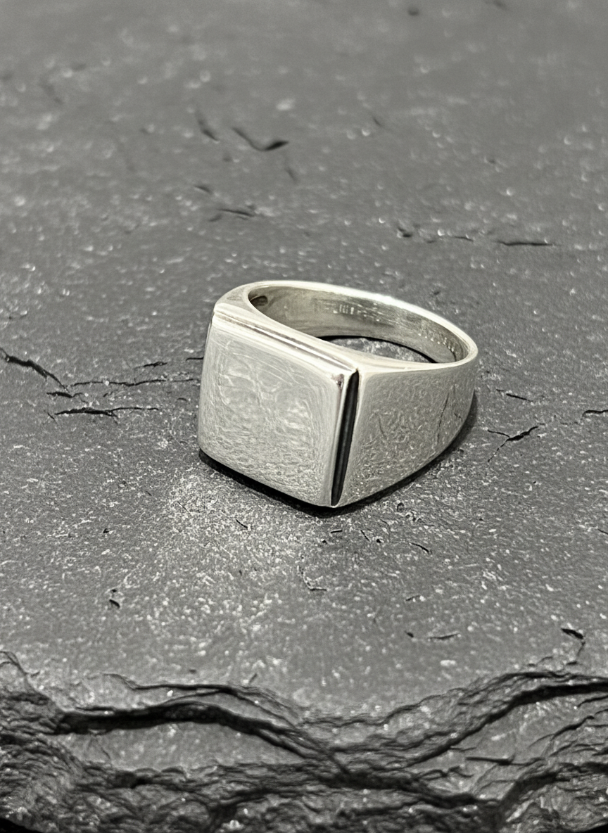 Masculine Signet Men's Ring