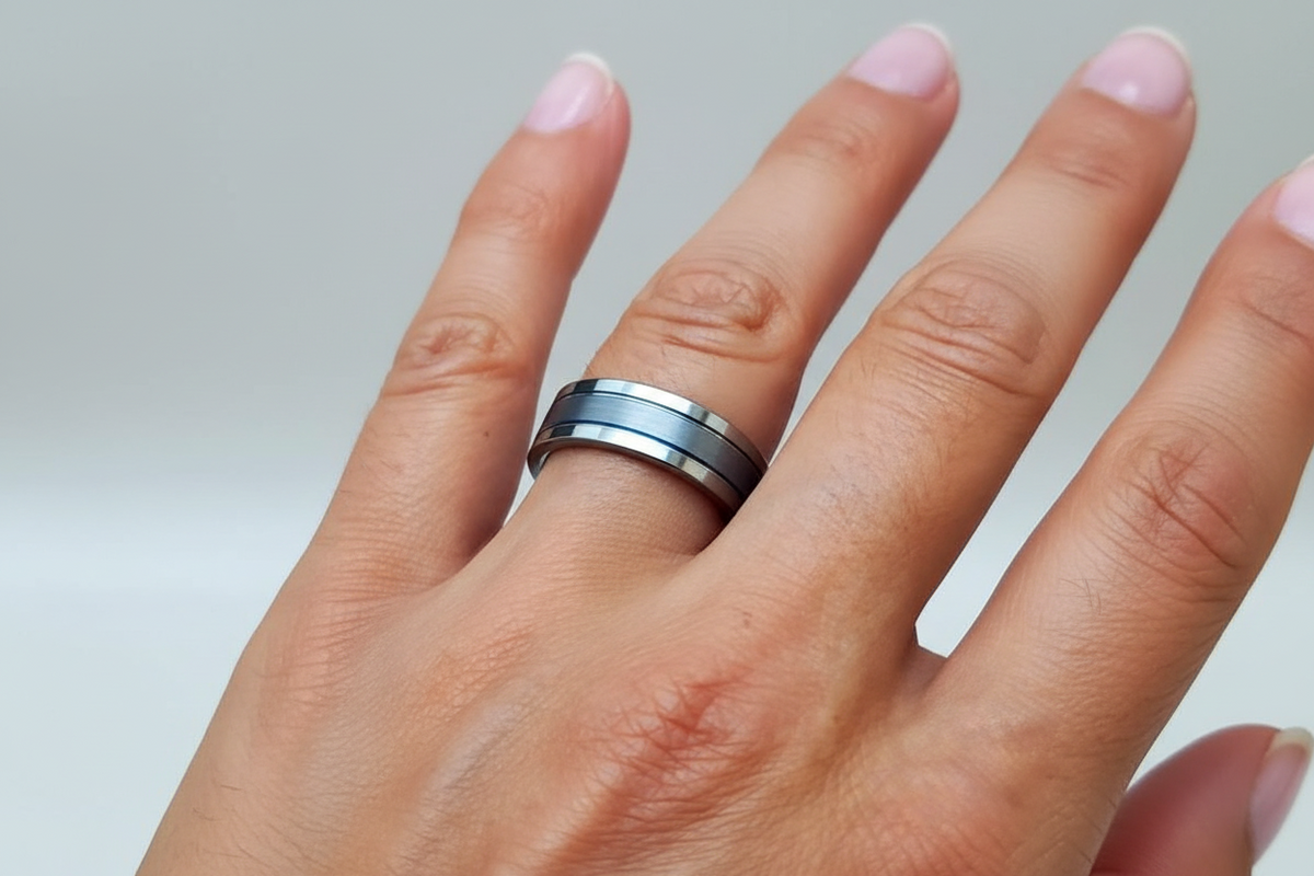 Men's Ring – Tungsten with 8mm Band Width