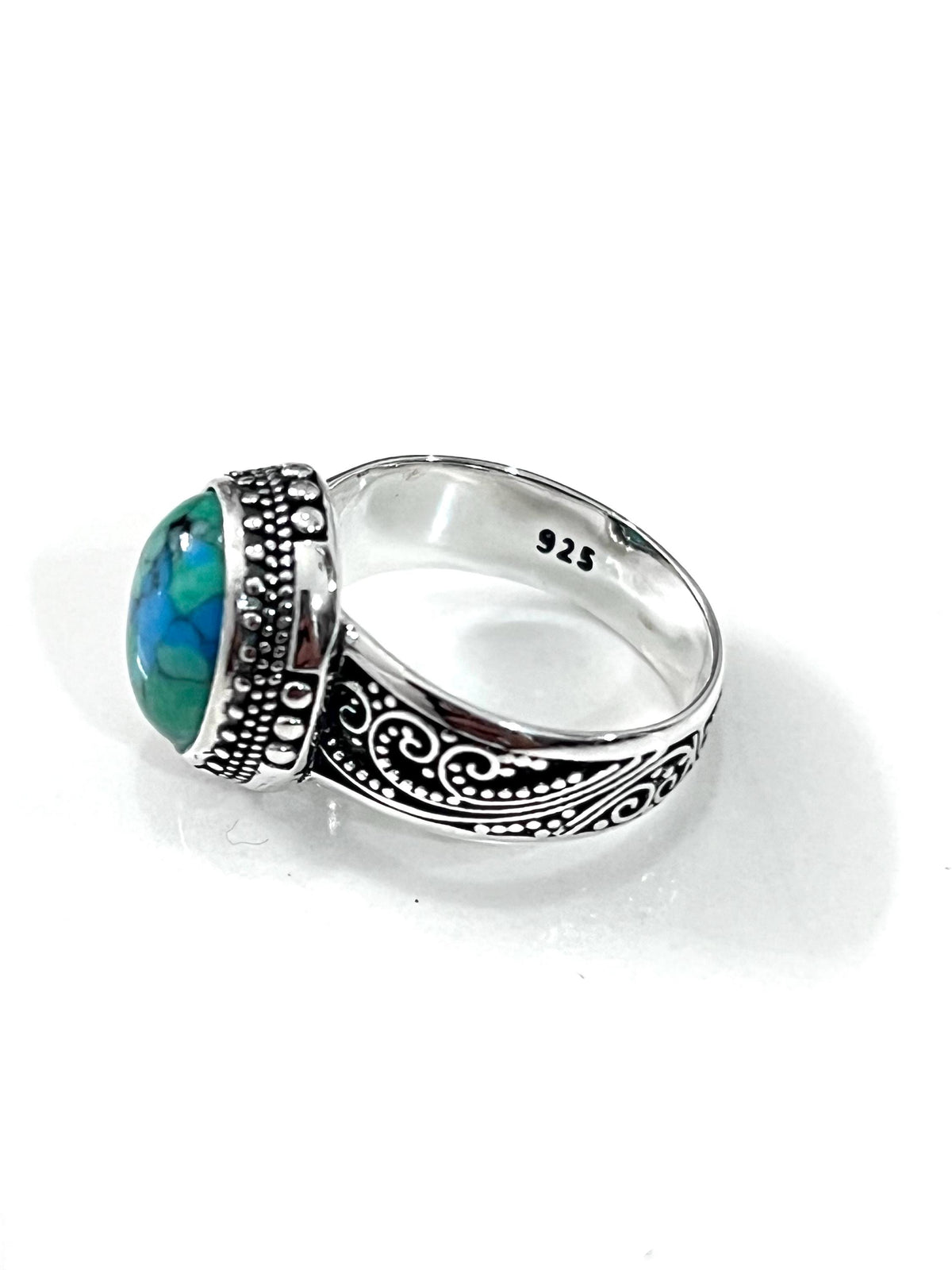 Agate Signet Ring – Sterling Silver
